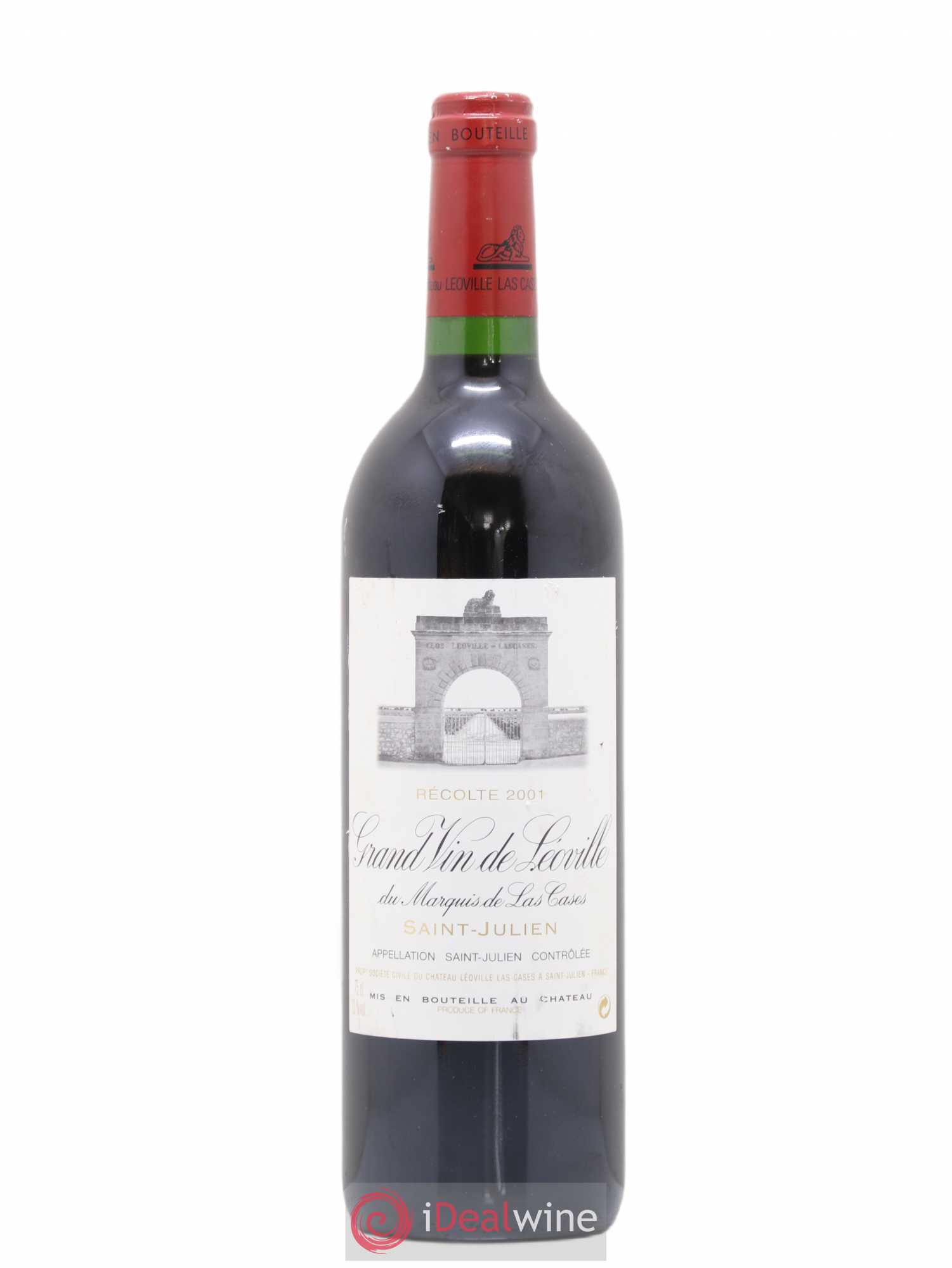 Château Léoville Las Cases 2ème Grand Cru Classé 2001 - Lot de 1 bouteille - 0
