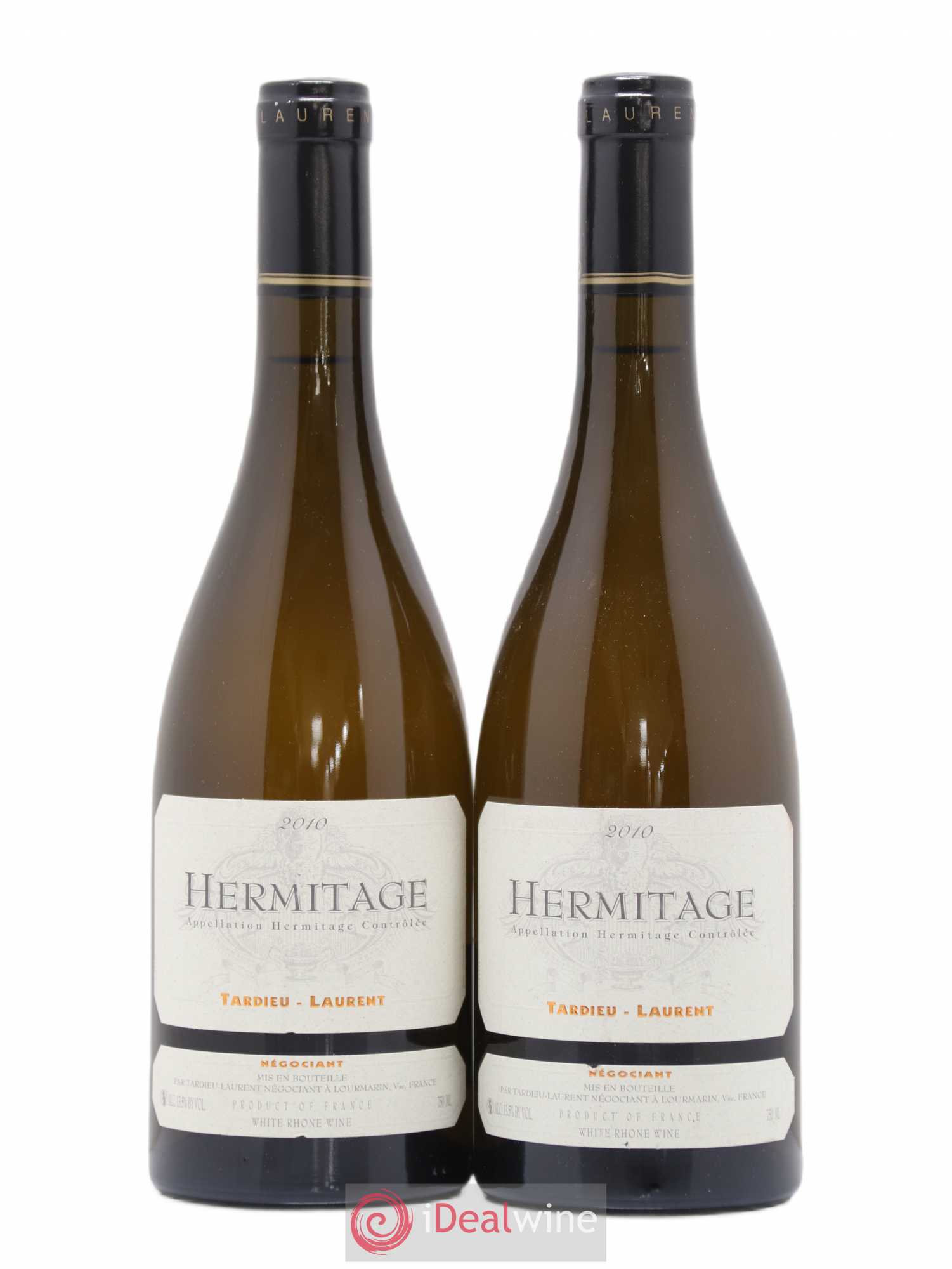 Hermitage Tardieu-Laurent Famille Tardieu 2010 - Lot de 2 bouteilles - 0