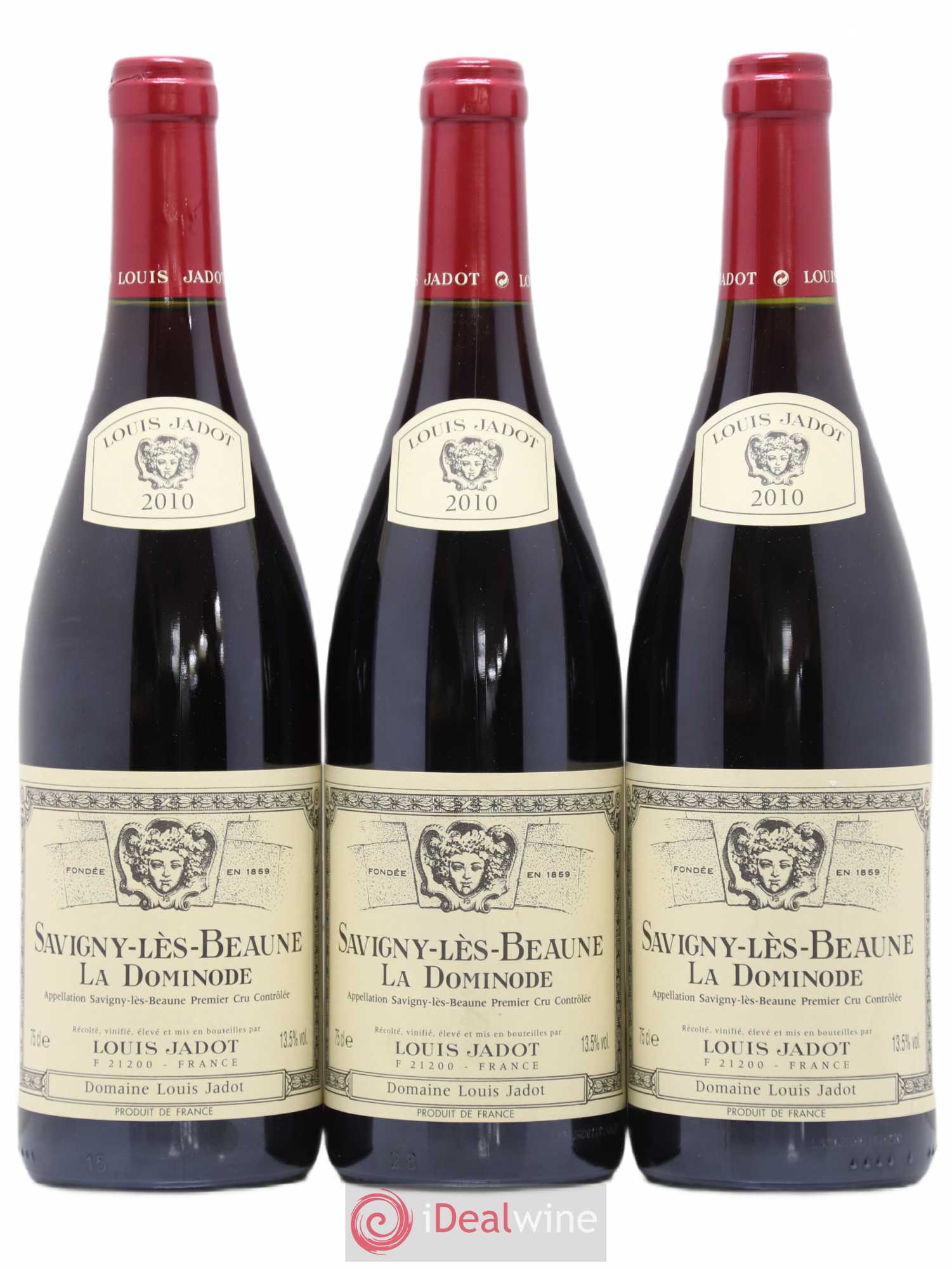 Savigny-lès-Beaune 1er Cru La Dominode Maison Louis Jadot 2010 - Lot de 3 bouteilles - 0