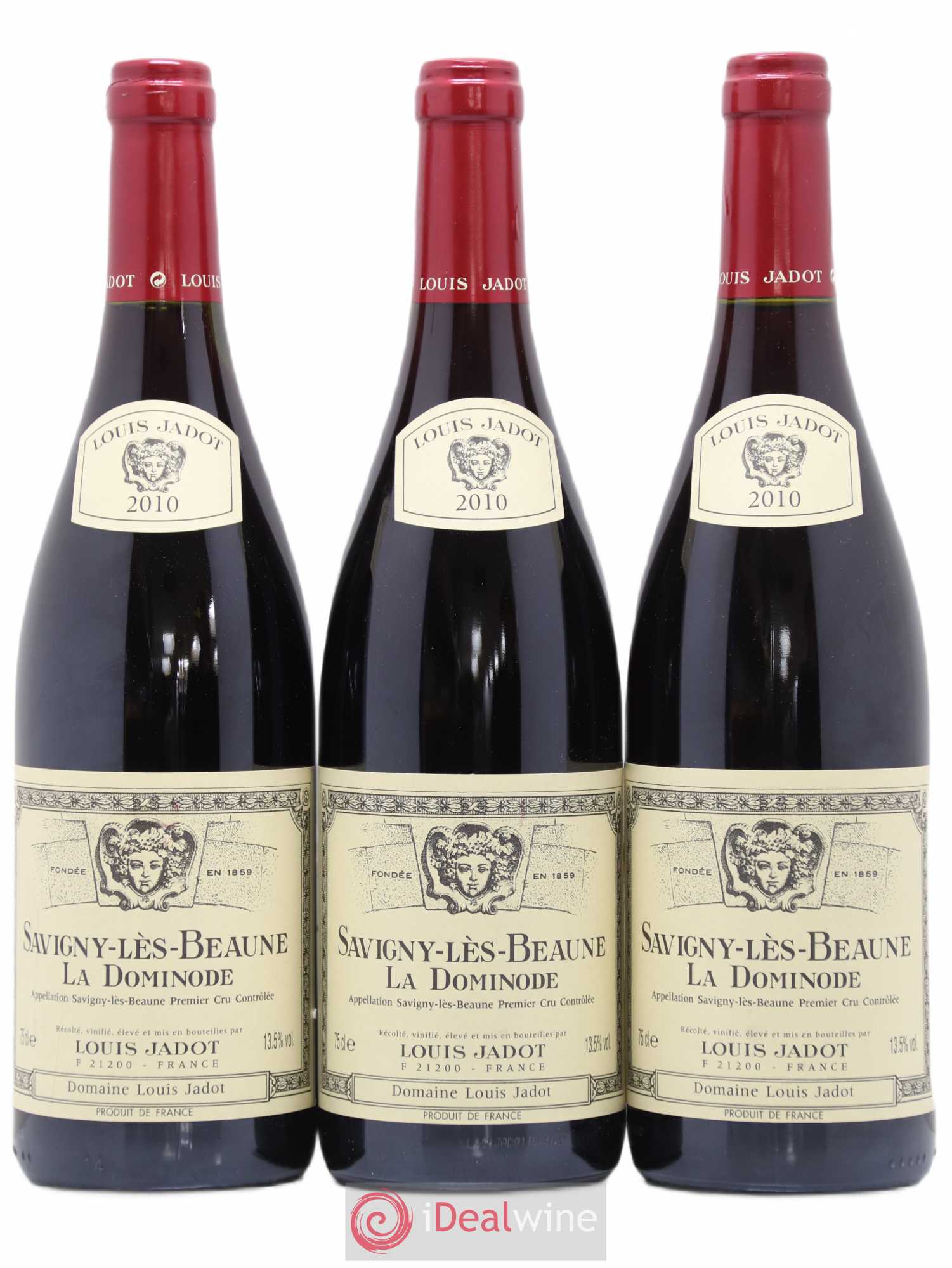 Savigny-lès-Beaune 1er Cru La Dominode Maison Louis Jadot 2010 - Lot de 3 bouteilles - 0