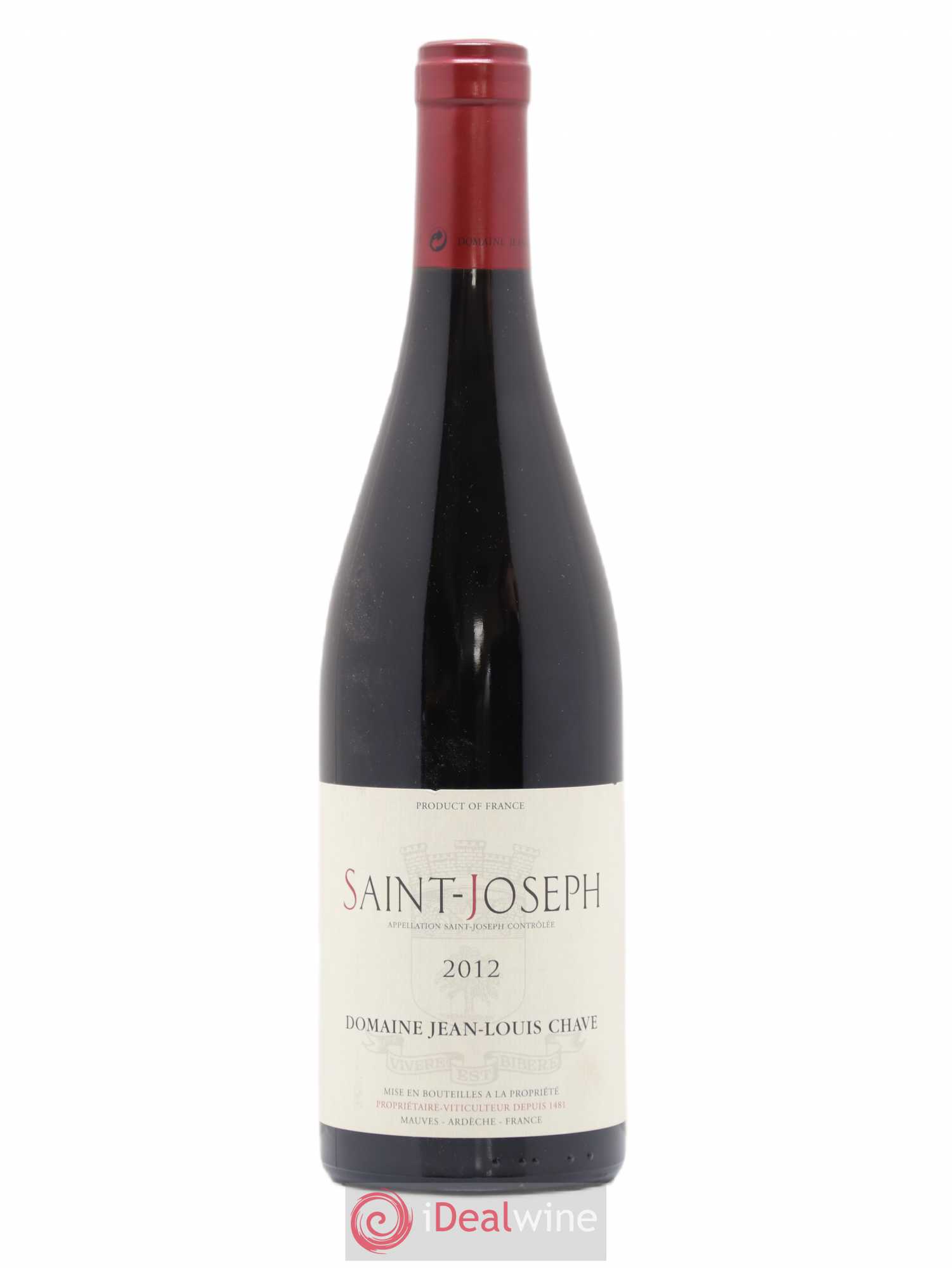 Saint-Joseph Jean-Louis Chave 2012 - Lot de 1 bouteille - 0