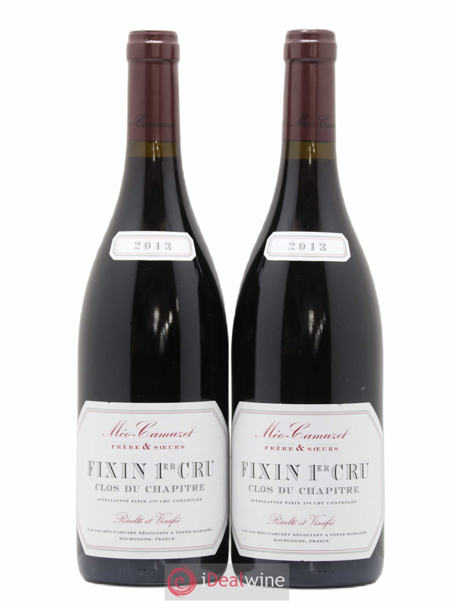 Fixin 1er Cru Clos du Chapitre Méo-Camuzet (Frère & Soeurs) 2013 - Lot de 2 bouteilles - 0