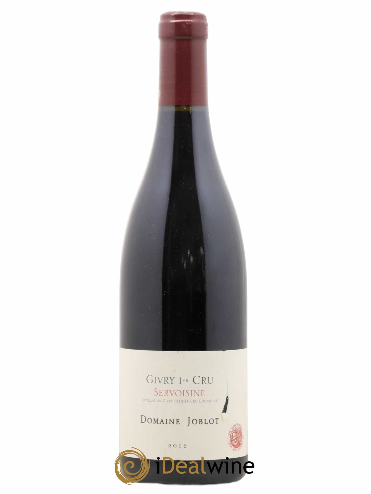 Givry 1er Cru Servoisine Joblot (Domaine) 2012 - Lot de 1 bouteille - 0