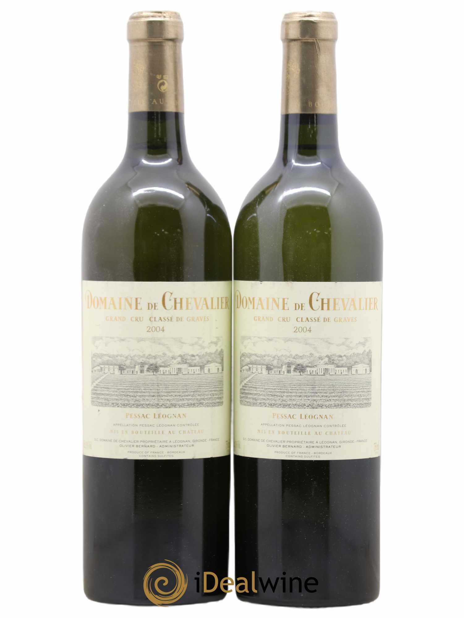 Domaine de Chevalier Cru Classé de Graves 2004 - Lot de 2 bouteilles - 0
