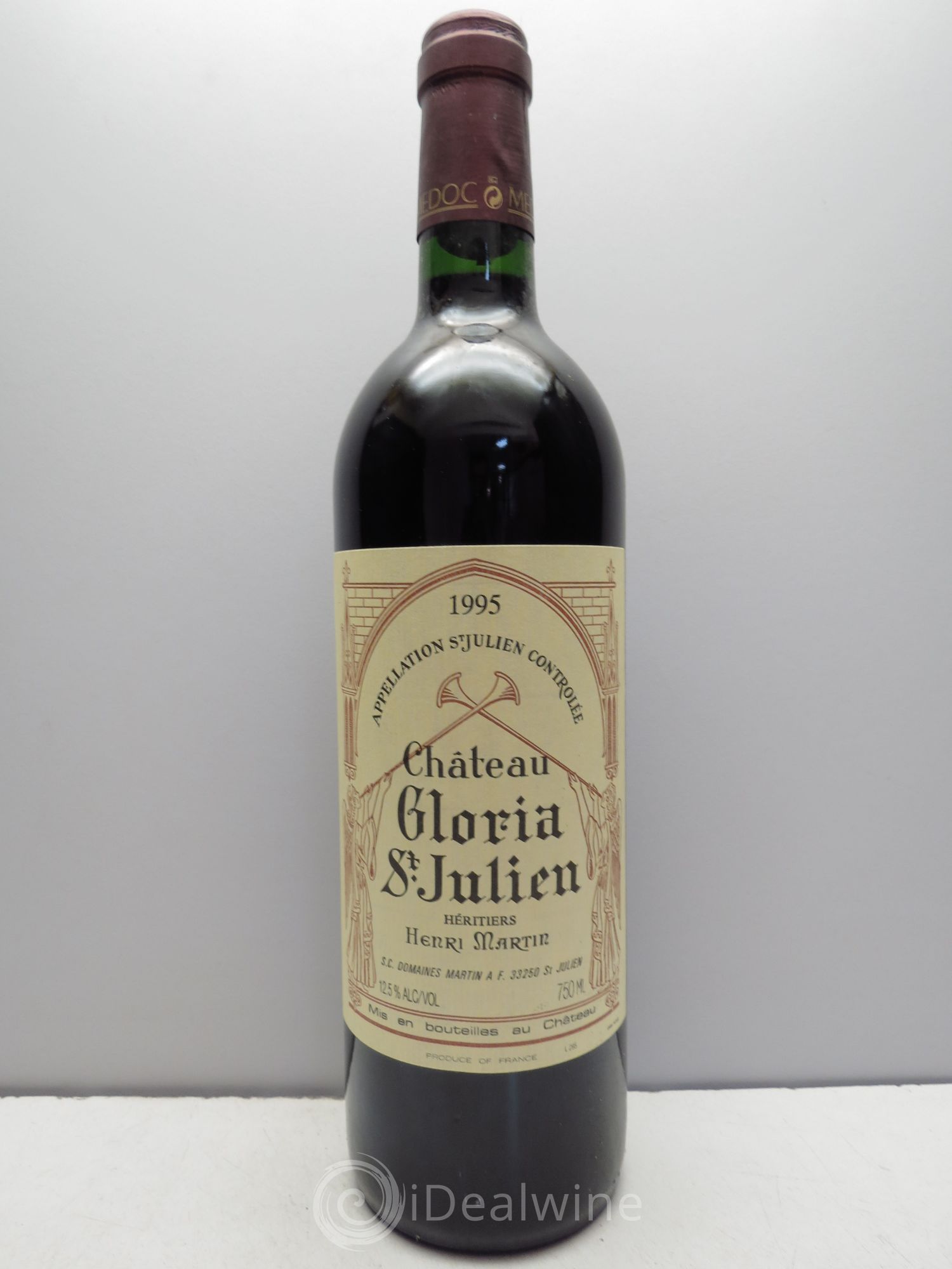 Château Gloria 1995 - Lot de 12 bouteilles - 0
