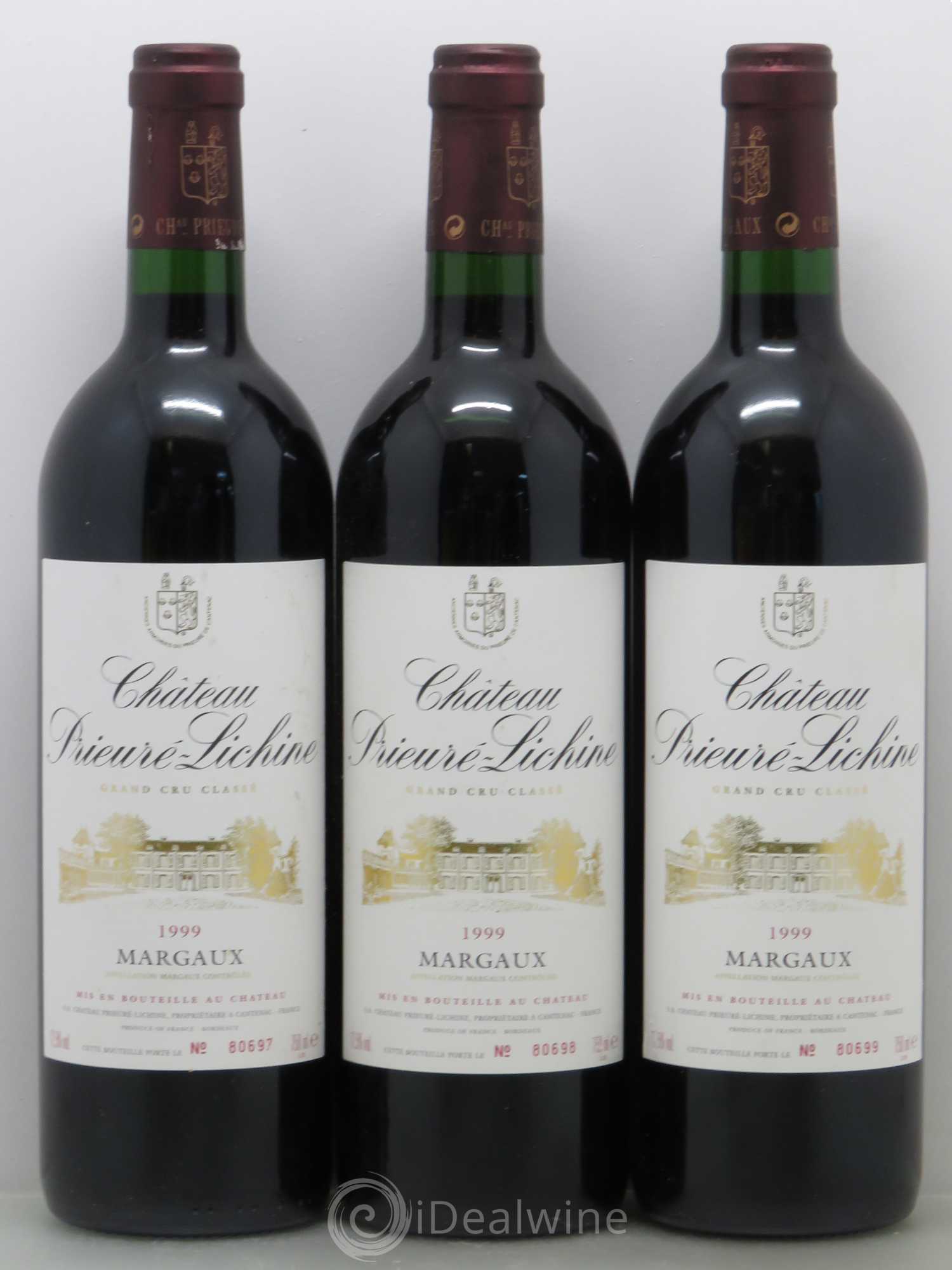 Château Prieuré Lichine 4ème Grand Cru Classé 1999 - Lot de 6 bouteilles - 2