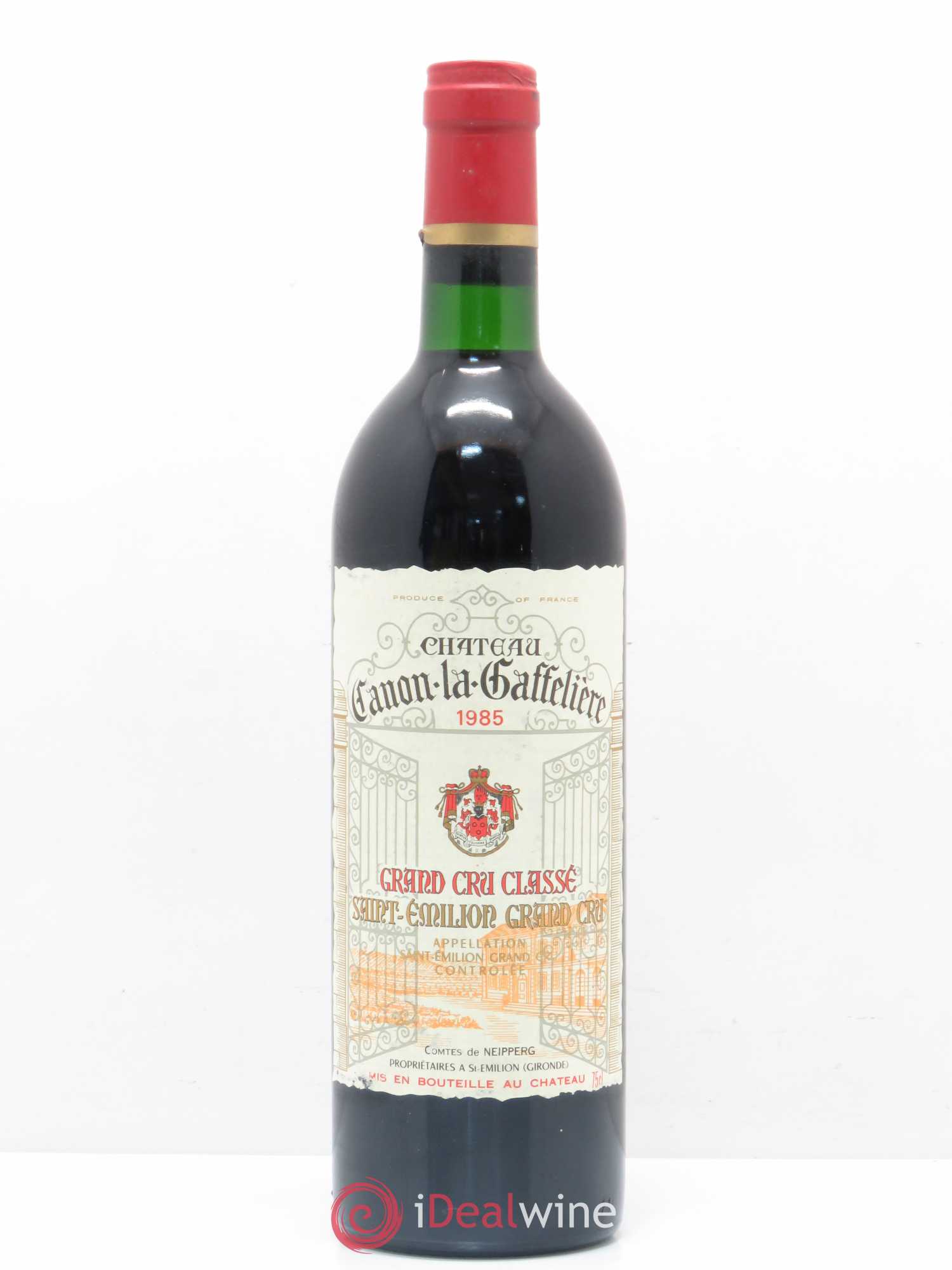 Château Canon la Gaffelière 1er Grand Cru Classé B 1985 - Lot de 1 bouteille - 0