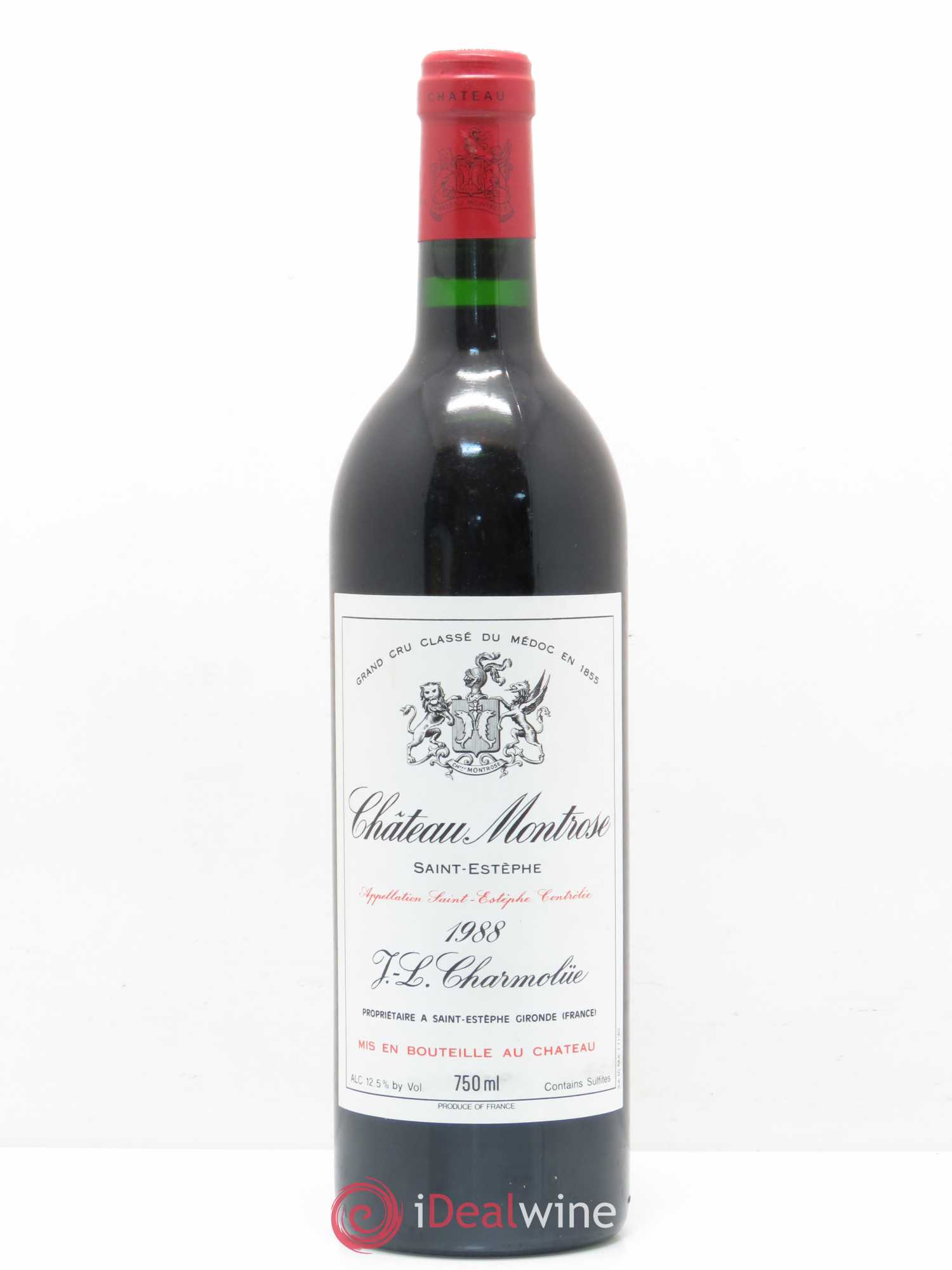 Château Montrose 2ème Grand Cru Classé 1988 - Lot de 1 bouteille - 0