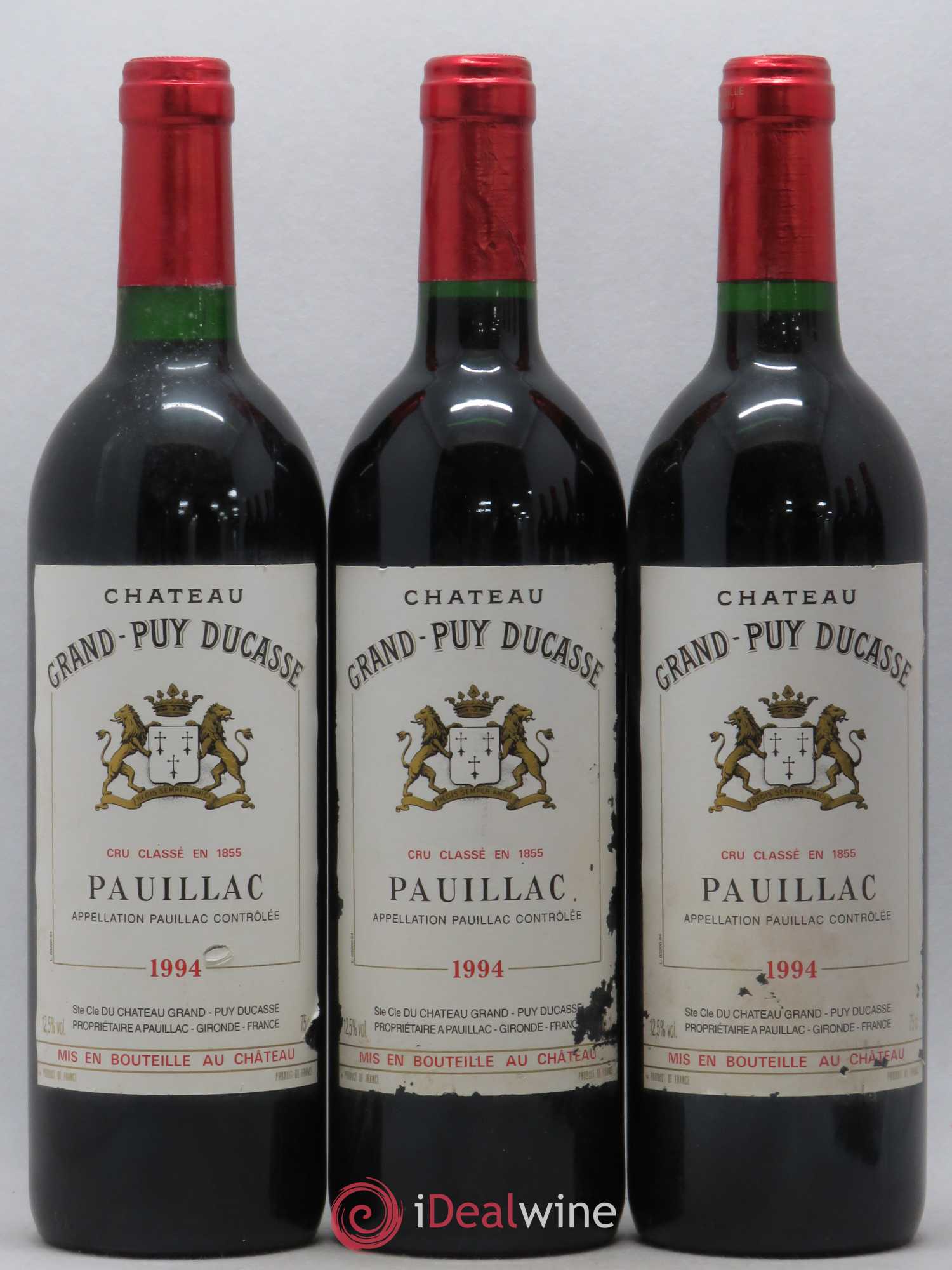 Château Grand Puy Ducasse 5ème Grand Cru Classé 1994 - Lot de 6 bouteilles - 1