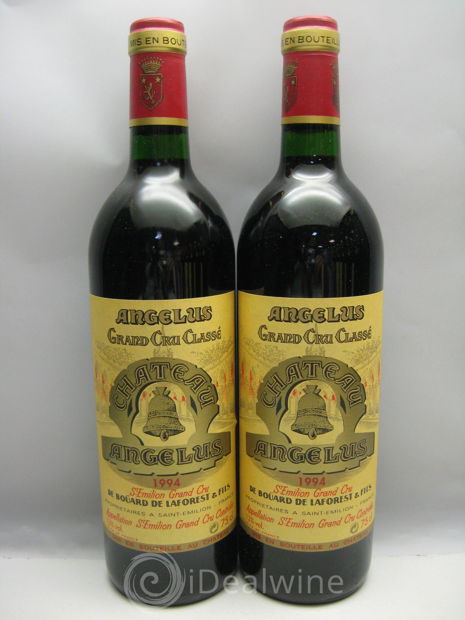 Château Angélus 1er Grand Cru Classé A 1994 - Lot de 12 bouteilles - 0