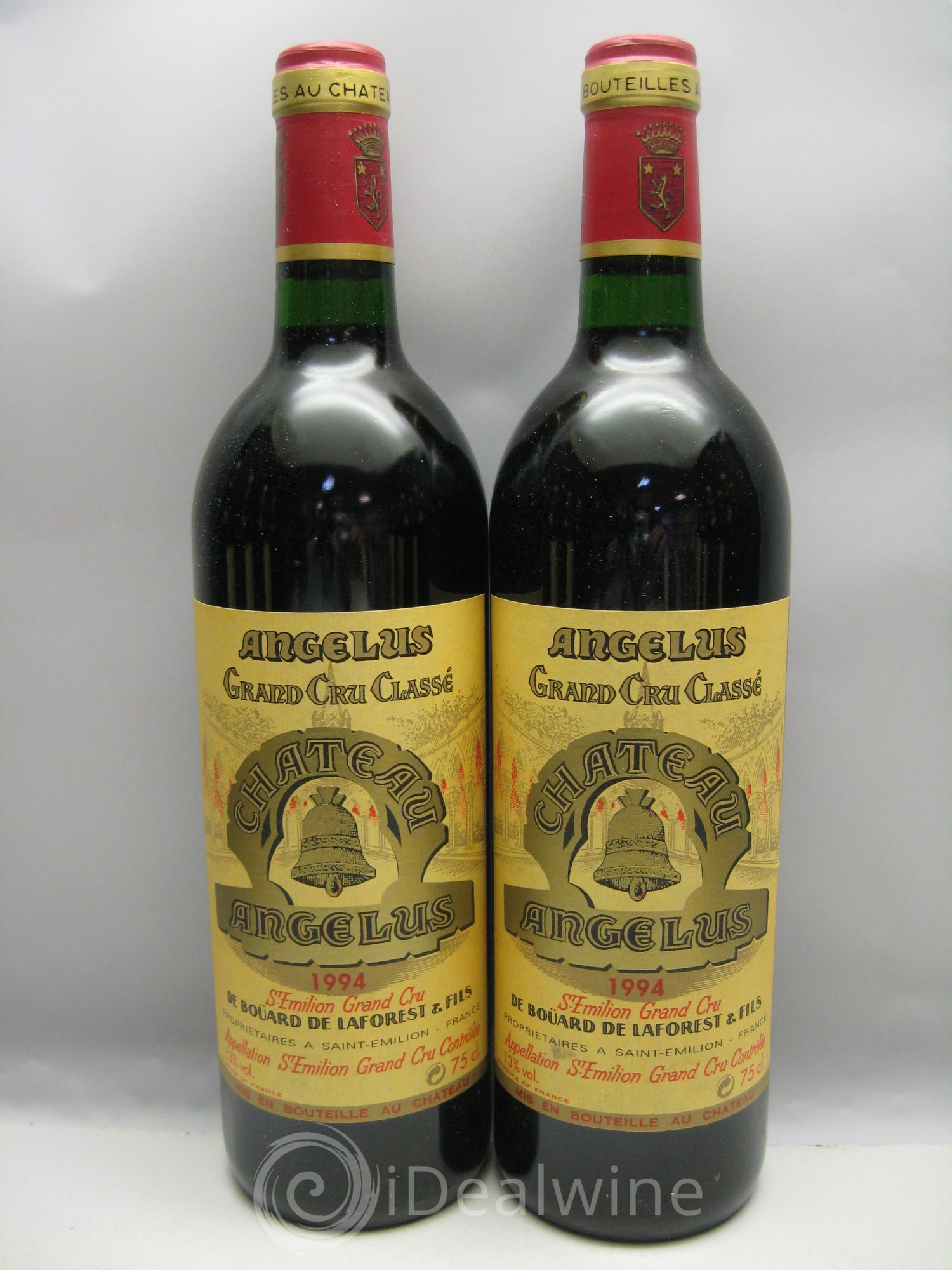 Château Angélus 1er Grand Cru Classé A 1994 - Lot de 12 bouteilles - 2