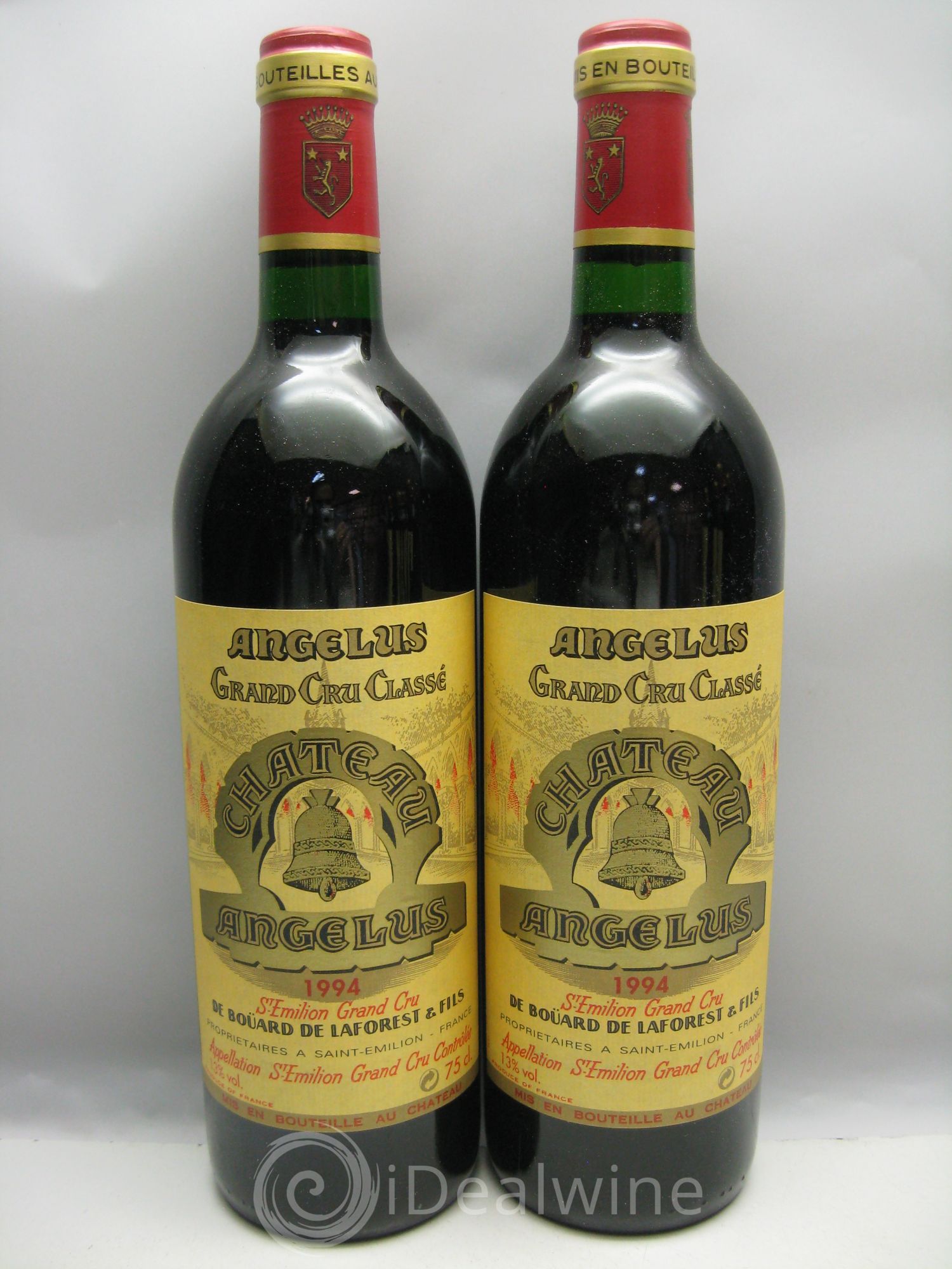 Château Angélus 1er Grand Cru Classé A 1994 - Lot de 12 bouteilles - 3