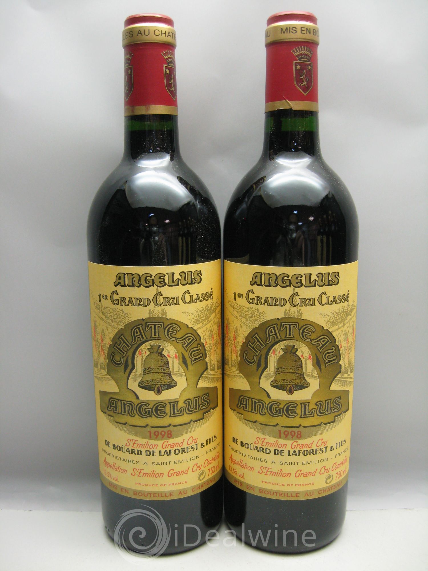 Château Angélus 1er Grand Cru Classé A 1998 - Lot de 12 bouteilles - 3