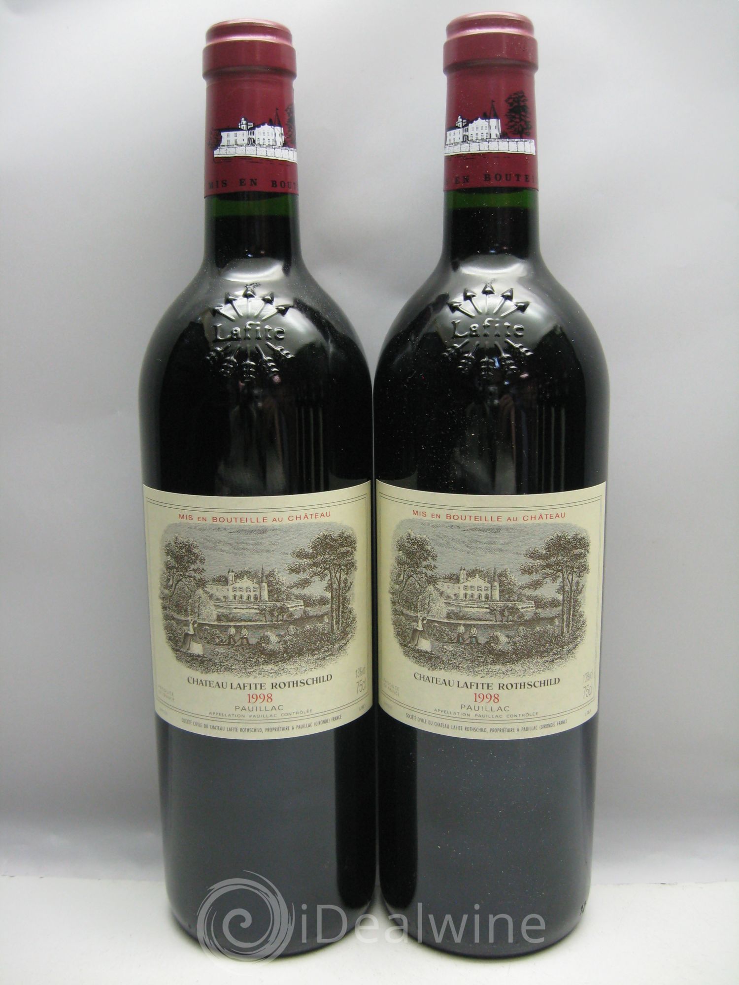 Château Lafite Rothschild 1er Grand Cru Classé 1998 - Lot de 12 bouteilles - 3