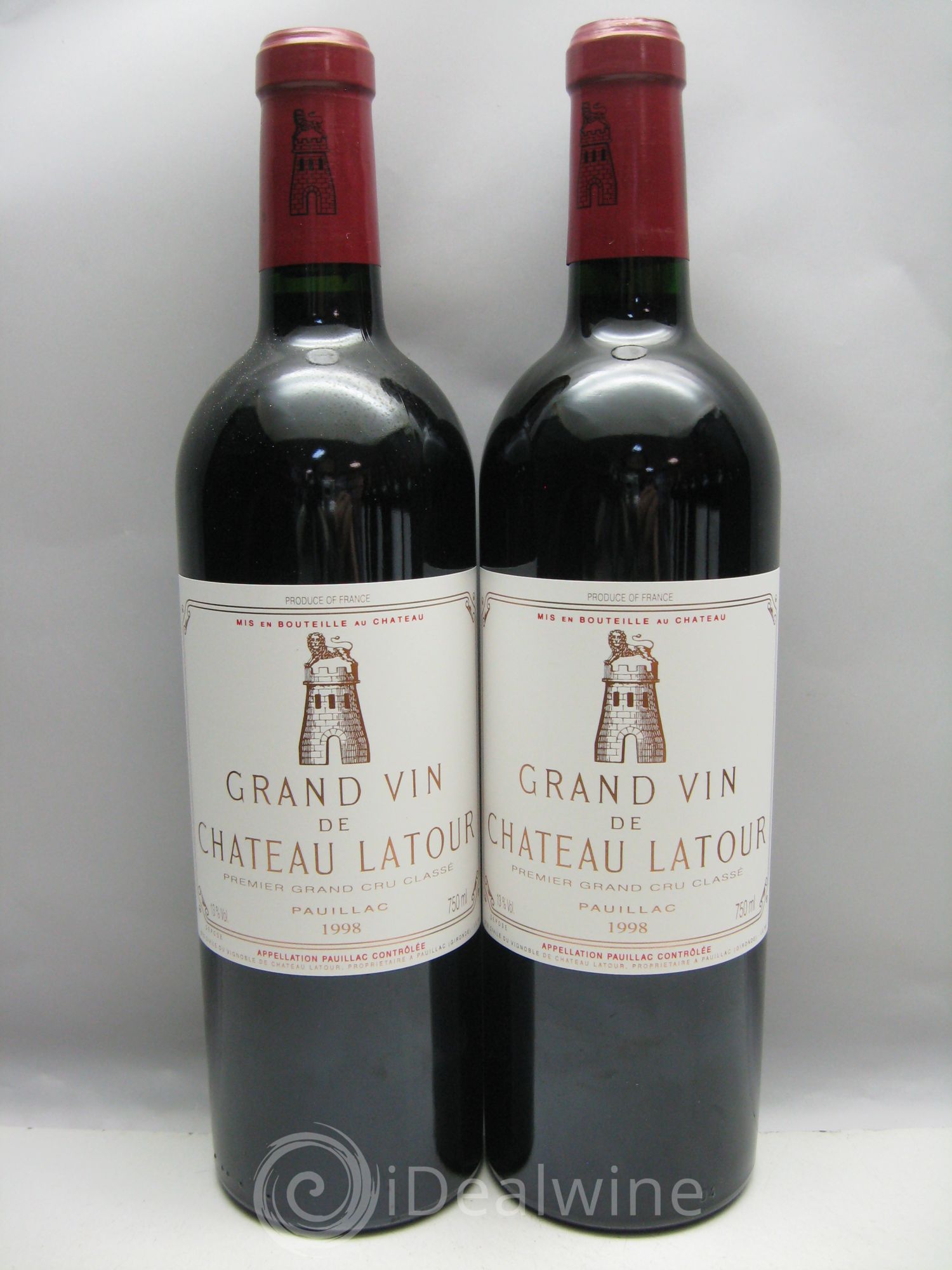 Château Latour 1er Grand Cru Classé 1998 - Lot de 12 bouteilles - 0