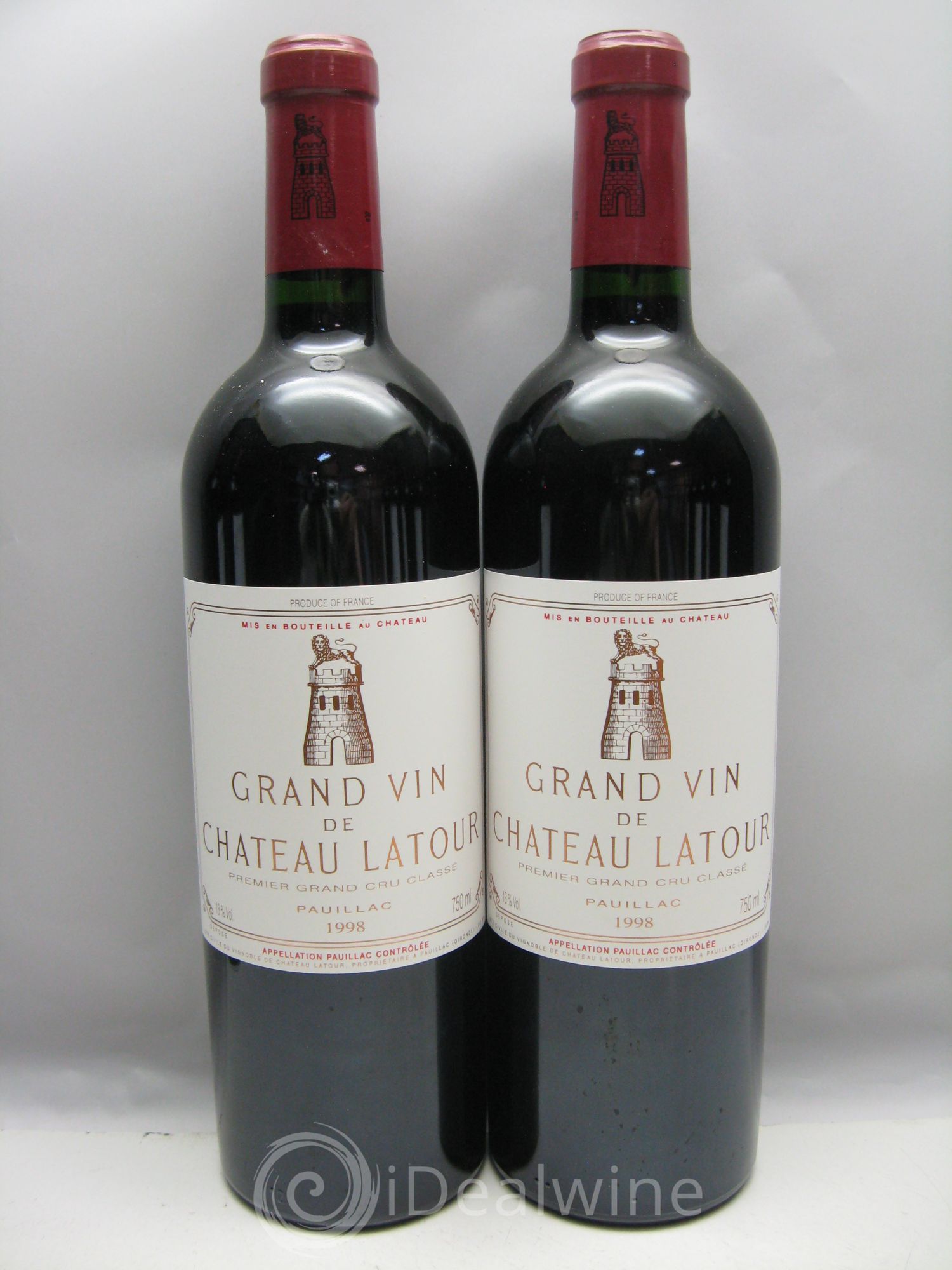 Château Latour 1er Grand Cru Classé 1998 - Lot de 12 bouteilles - 3