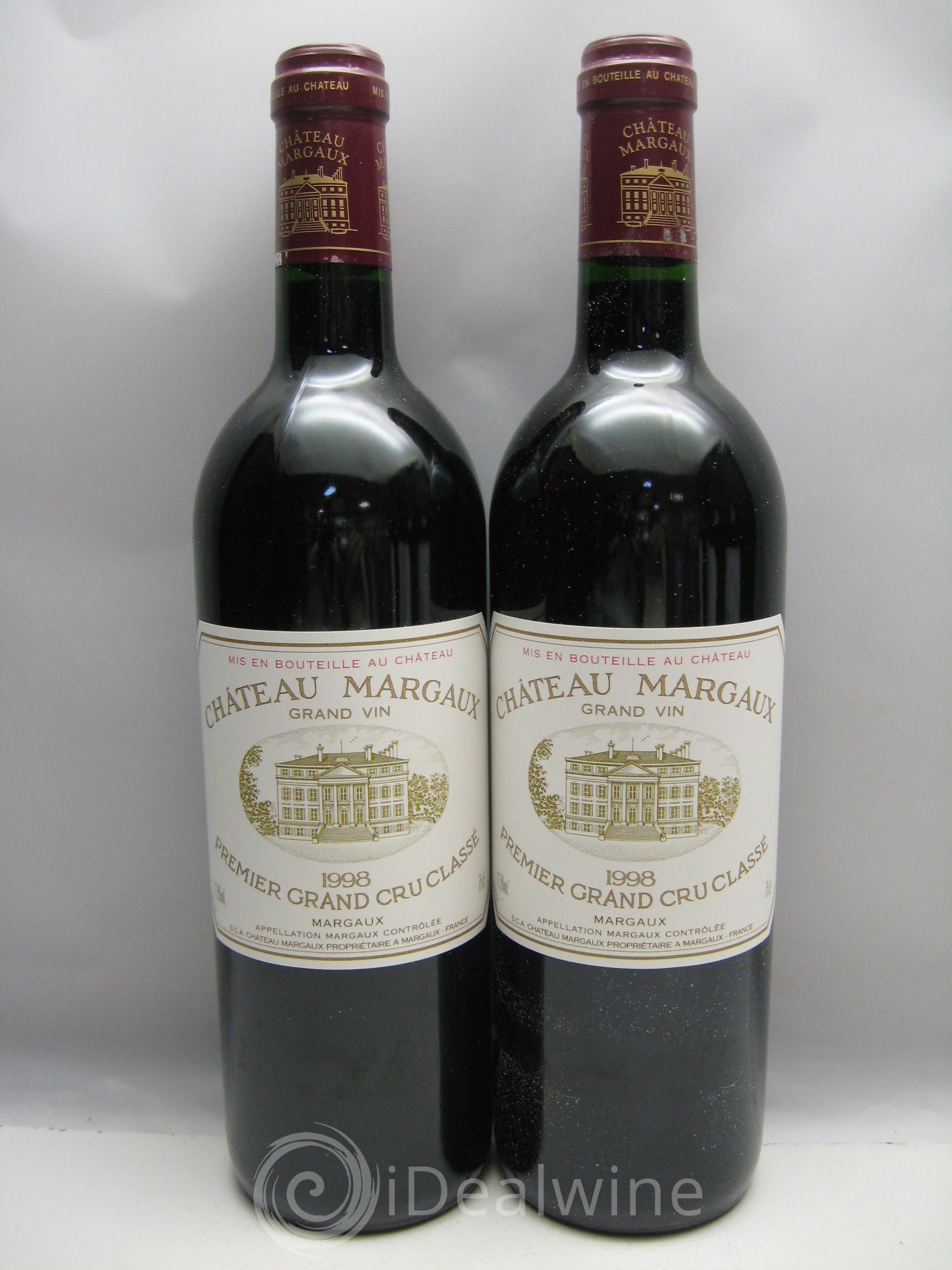 Château Margaux 1er Grand Cru Classé 1998 - Lot de 12 bouteilles - 2