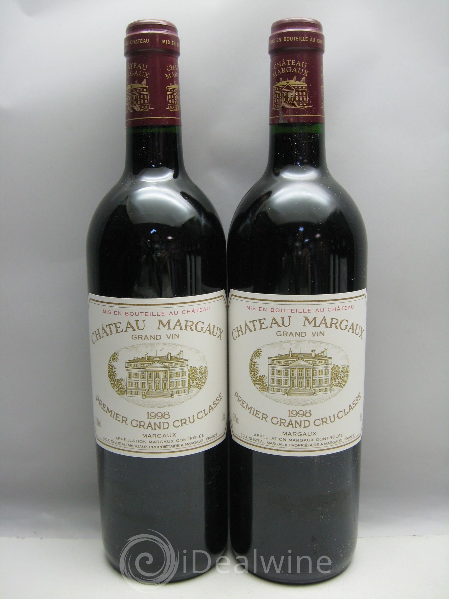Château Margaux 1er Grand Cru Classé 1998 - Lot de 12 bouteilles - 3