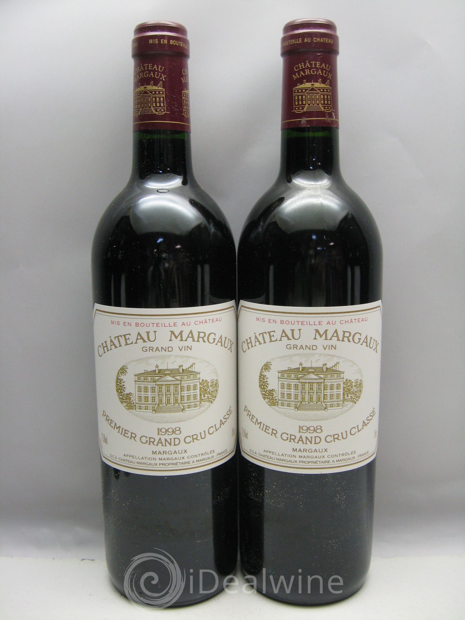 Château Margaux 1er Grand Cru Classé 1998 - Lot de 12 bouteilles - 4