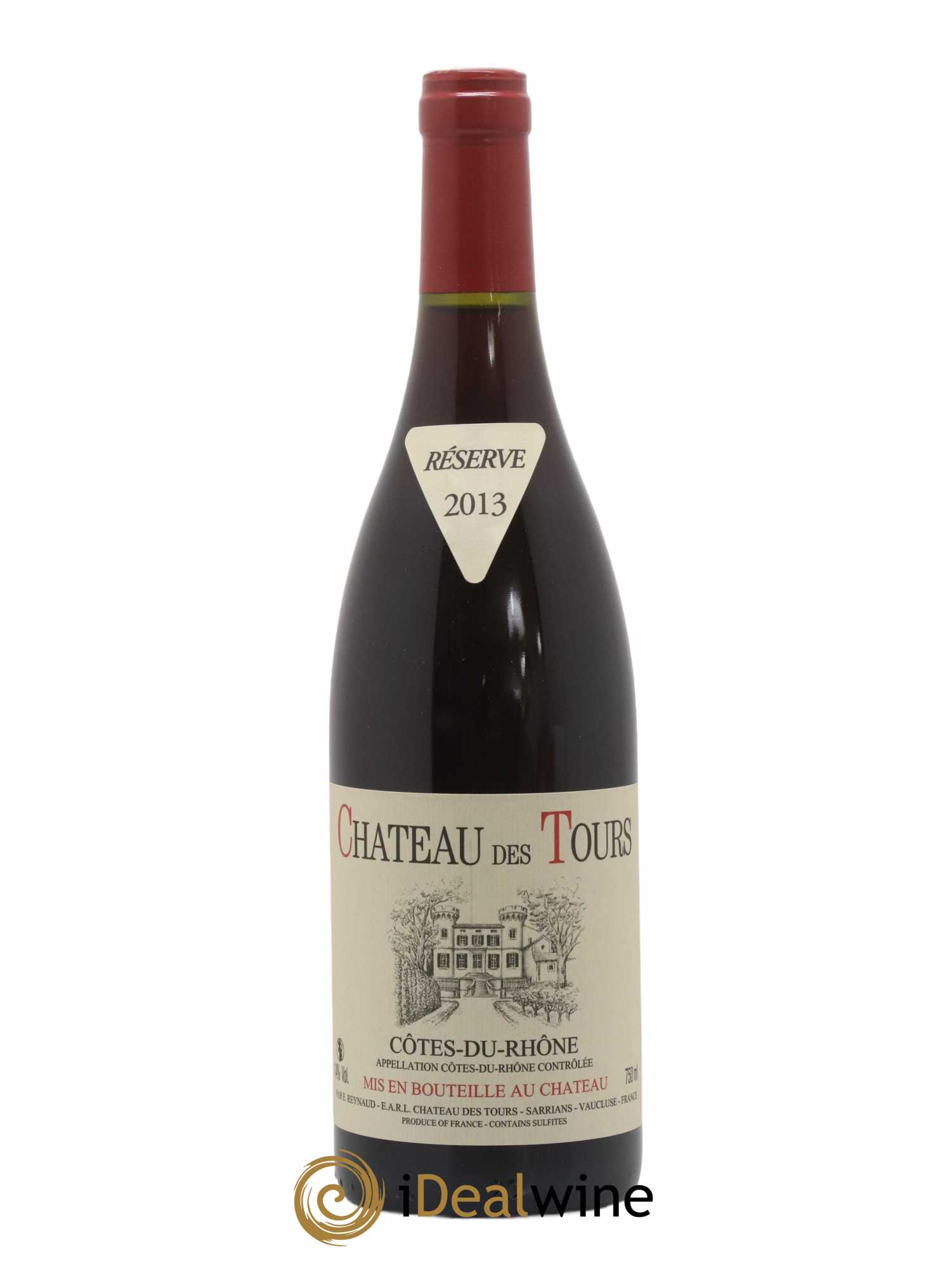 Côtes-du-Rhône Château des Tours Emmanuel Reynaud 2013 - Lot de 1 bouteille - 0