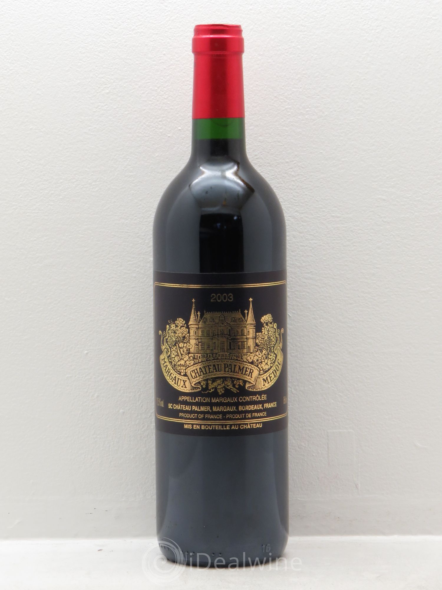 Château Palmer 3ème Grand Cru Classé 2003 - Lot de 1 bouteille - 0