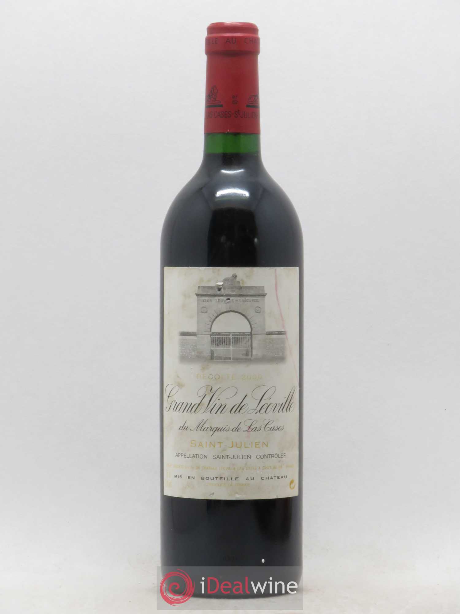 Château Léoville Las Cases 2ème Grand Cru Classé 2000 - Lot de 1 bouteille - 0