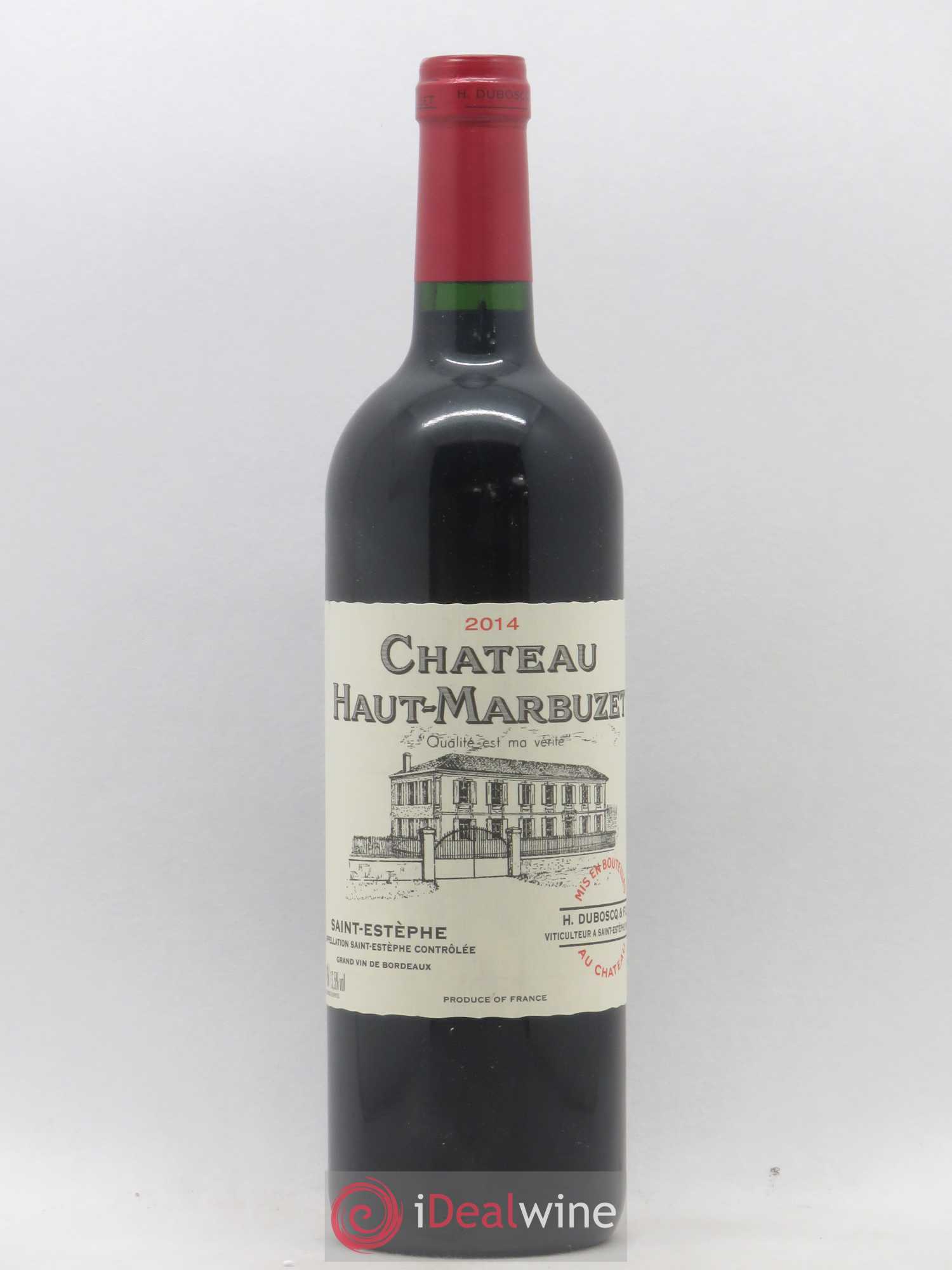 Château Haut Marbuzet 2014 - Lot de 1 bouteille - 0