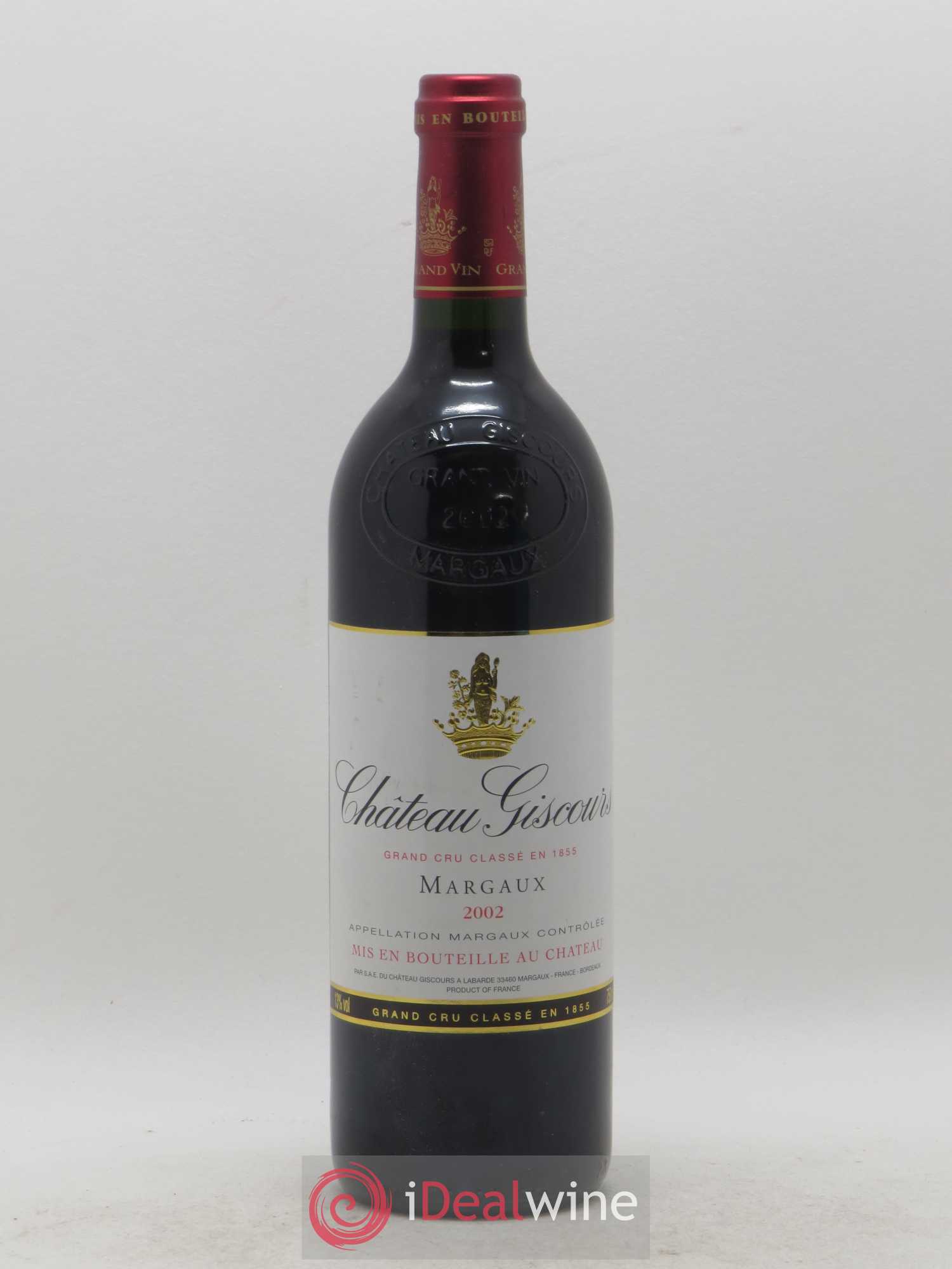 Château Giscours 3ème Grand Cru Classé 2002 - Lot de 1 bouteille - 0