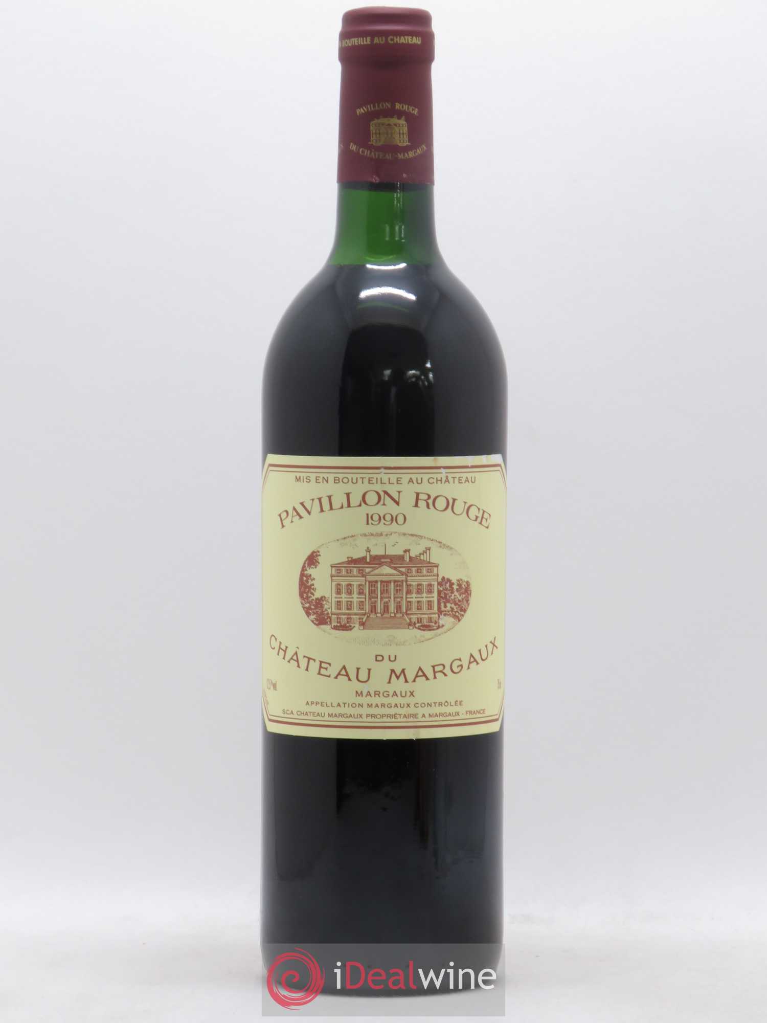 Pavillon Rouge du Château Margaux Second Vin 1990 - Lot de 1 bouteille - 0