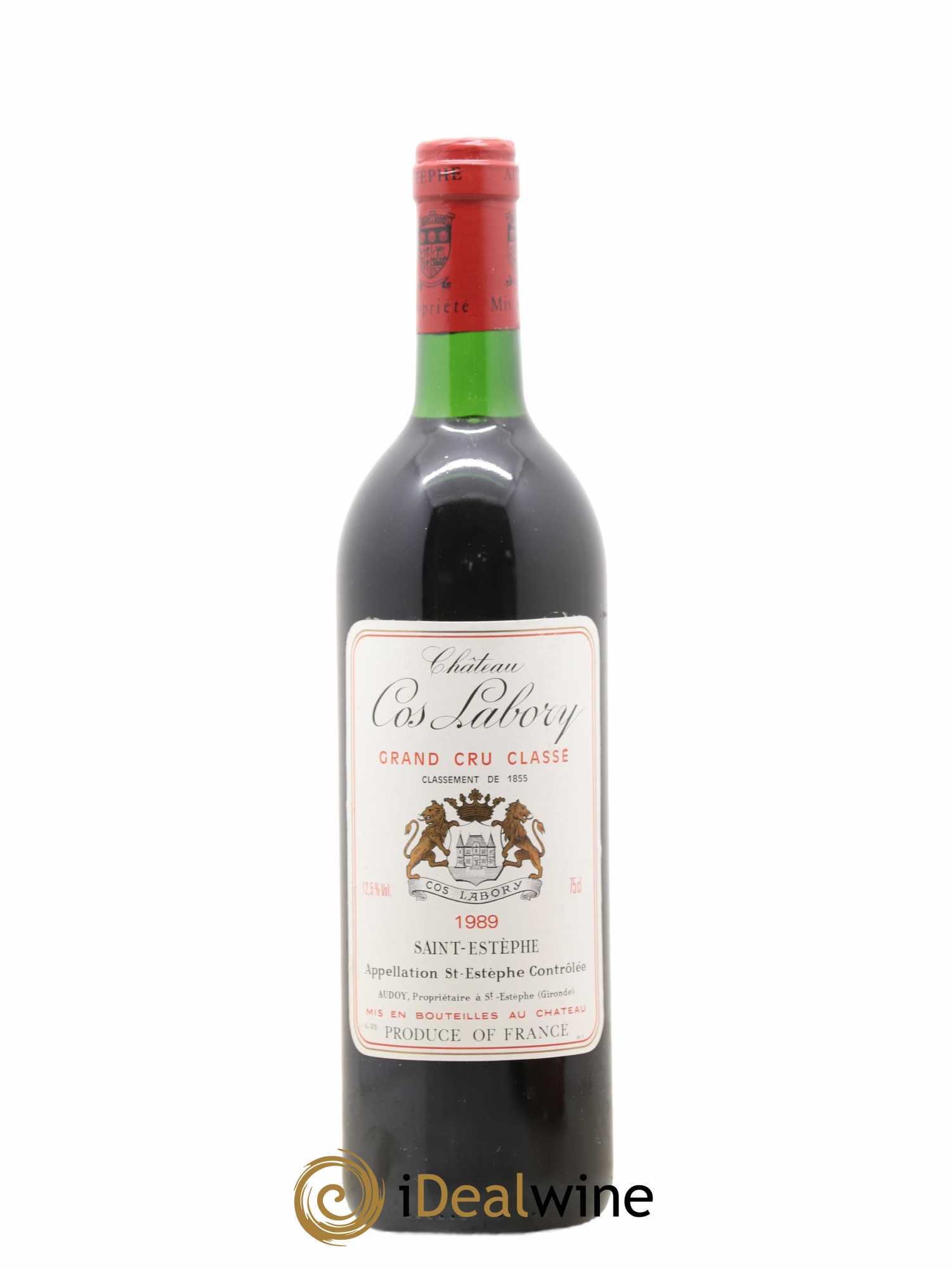 Château Cos Labory 5ème Grand Cru Classé 1989 - Lot de 1 bouteille - 0