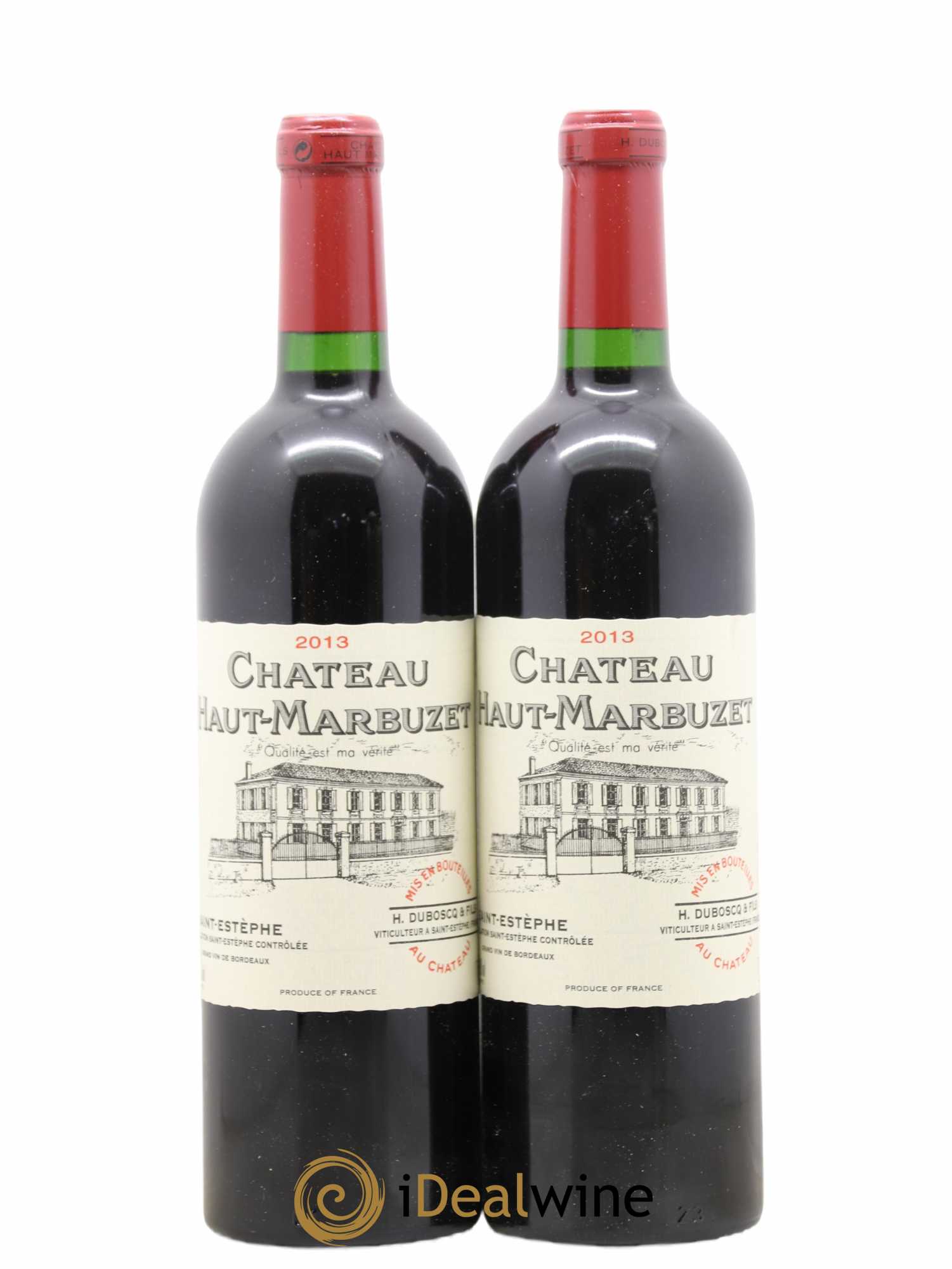 Château Haut Marbuzet 2013 - Lot de 2 bouteilles - 0