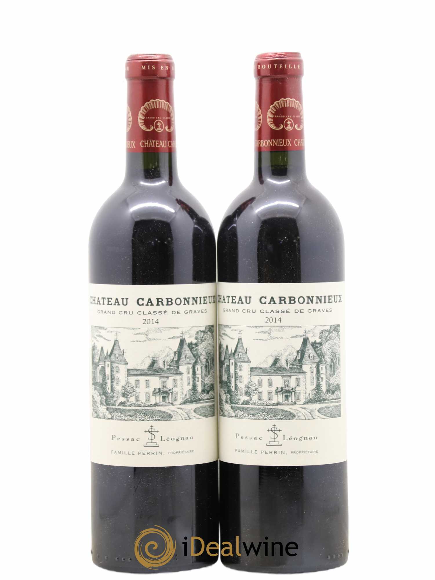 Château Carbonnieux Cru Classé de Graves 2014 - Lot de 2 bouteilles - 0