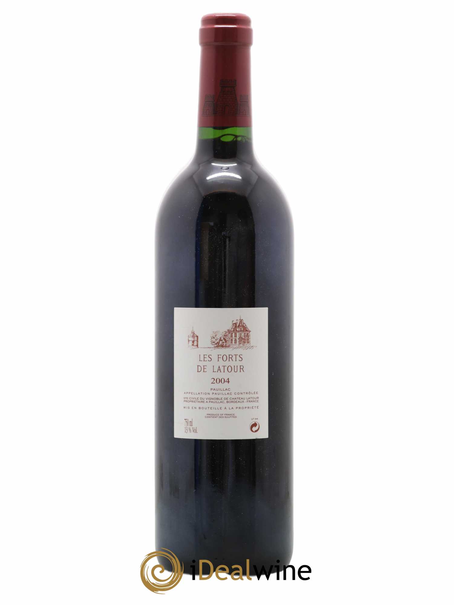 Les Forts de Latour Second Vin 2004 - Lot de 1 bouteille - 1