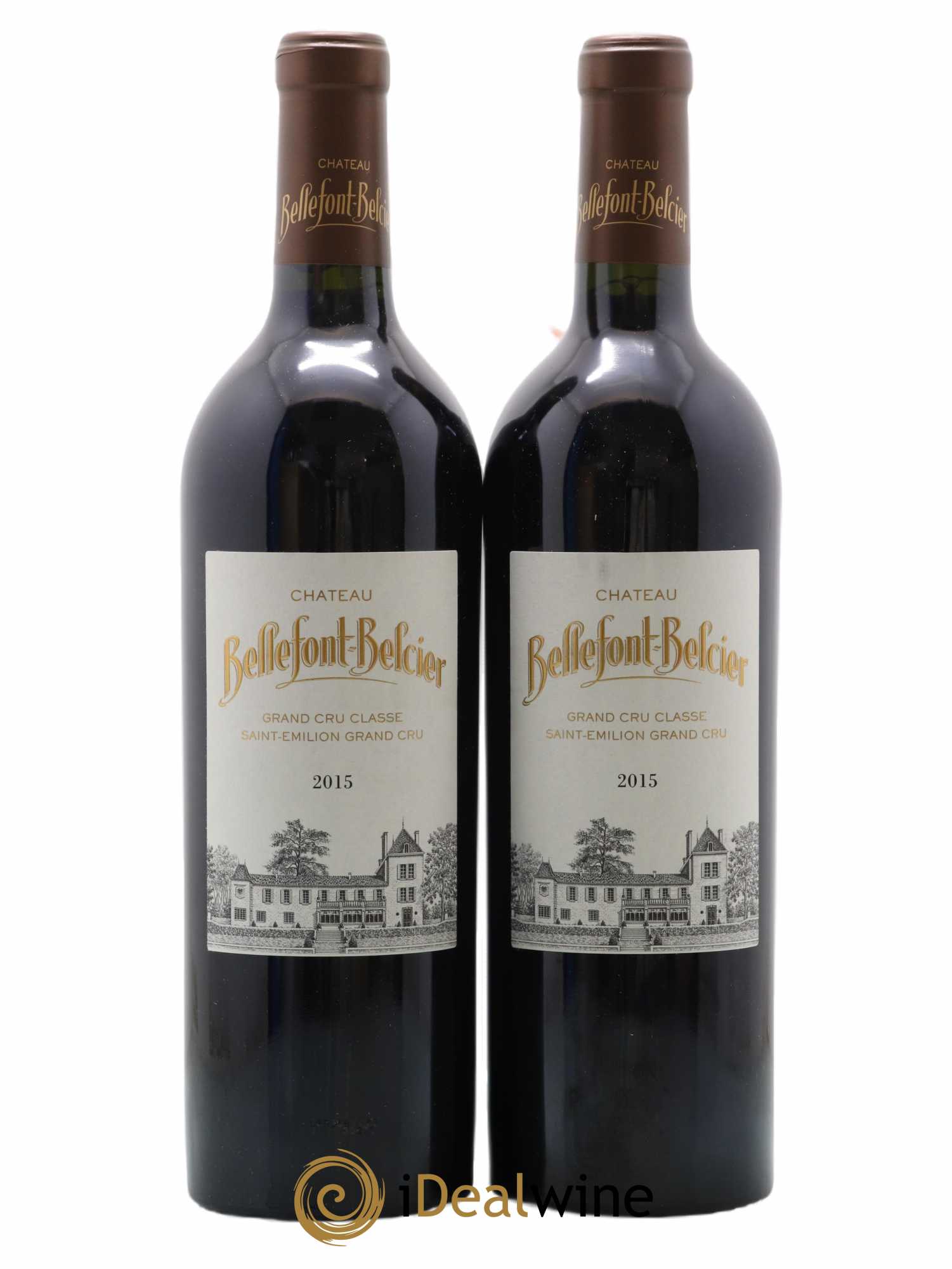 Château Bellefont-Belcier Grand Cru Classé 2015 - Lot de 2 bouteilles - 0