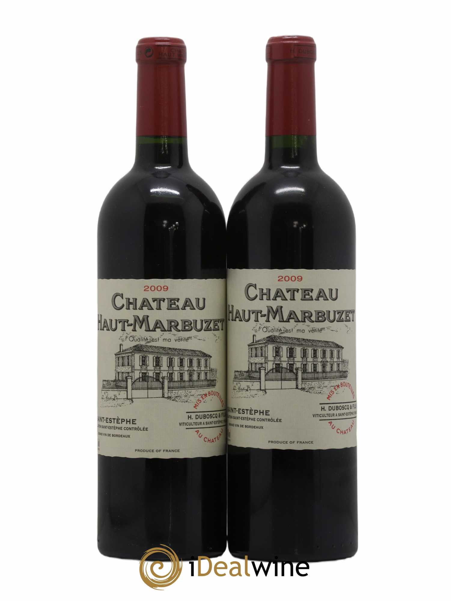 Château Haut Marbuzet 2009 - Lot de 2 bouteilles - 0