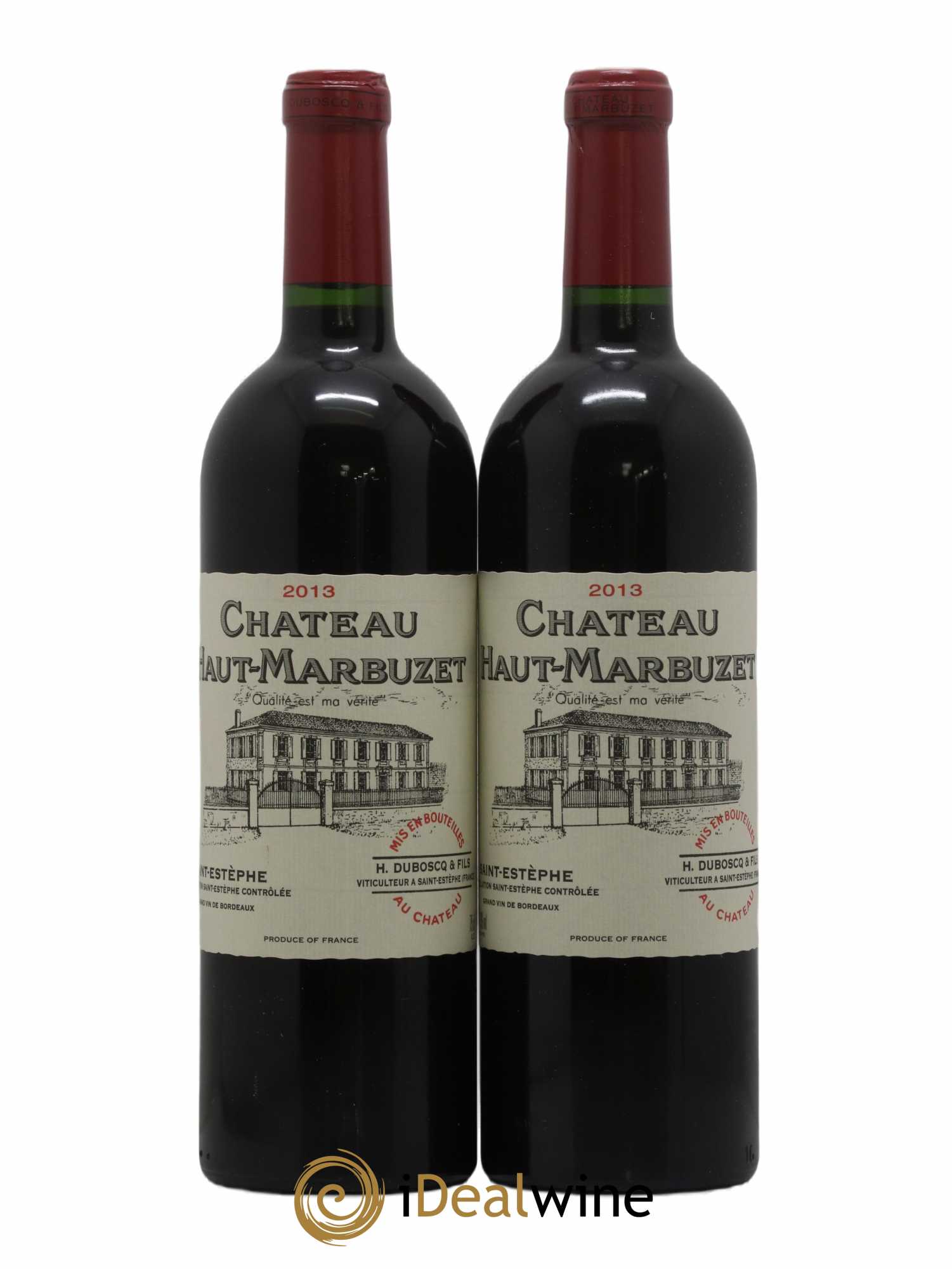 Château Haut Marbuzet 2013 - Lot de 2 bouteilles - 0