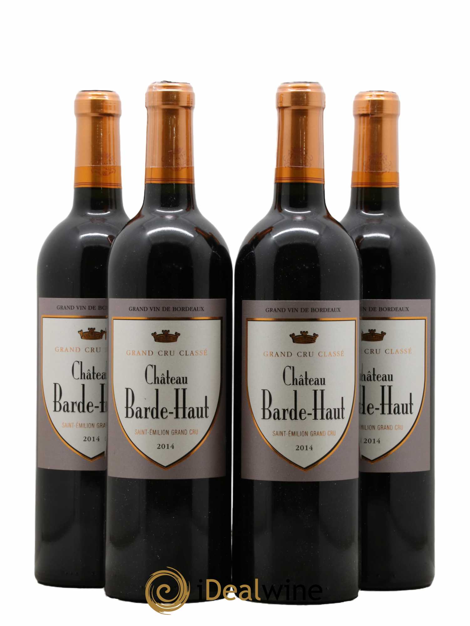 Château Barde Haut Grand Cru Classé 2014 - Lot de 4 bouteilles - 0