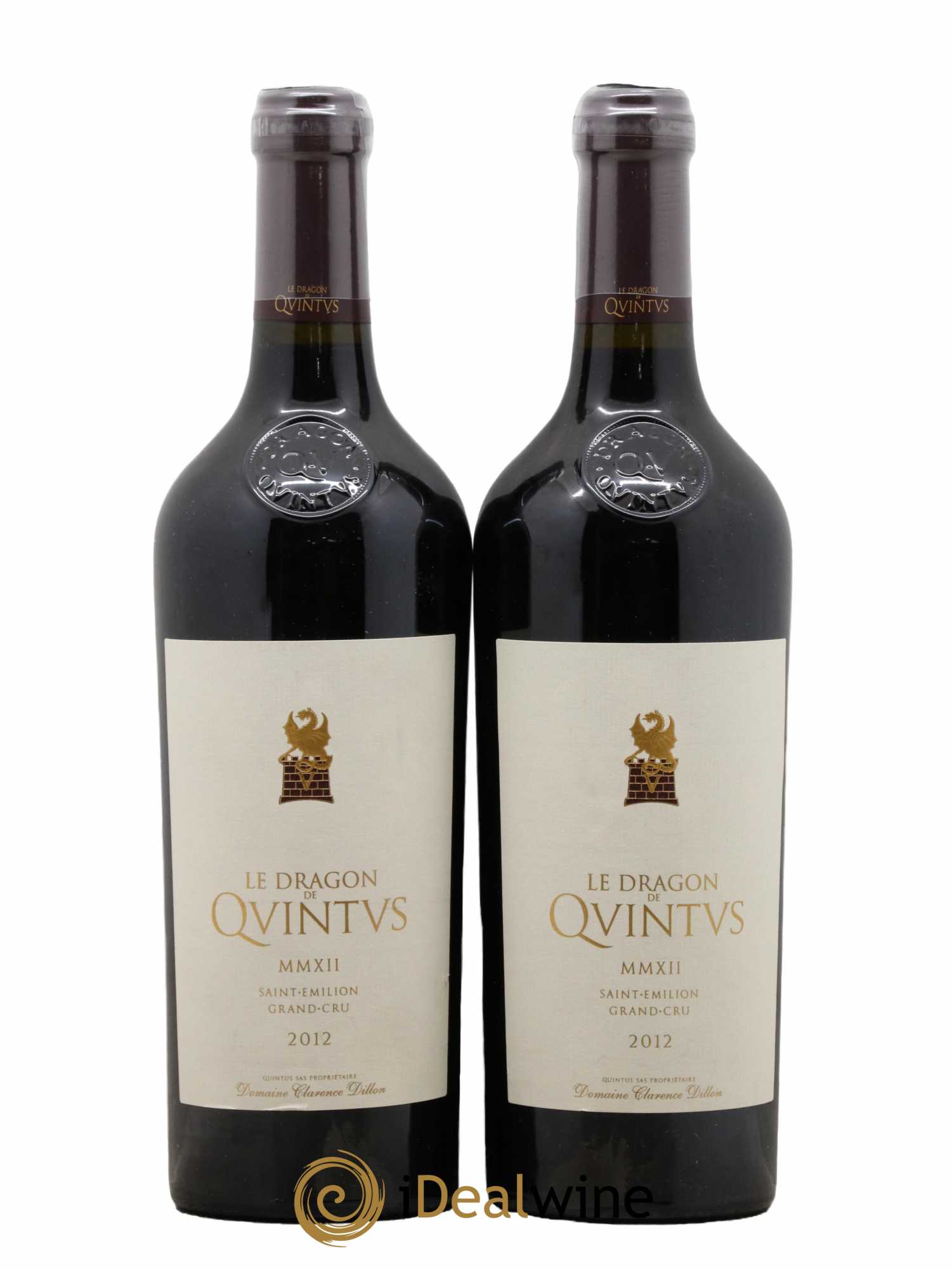 Dragon de Quintus Grand Cru 2012 - Lot de 2 bouteilles - 0