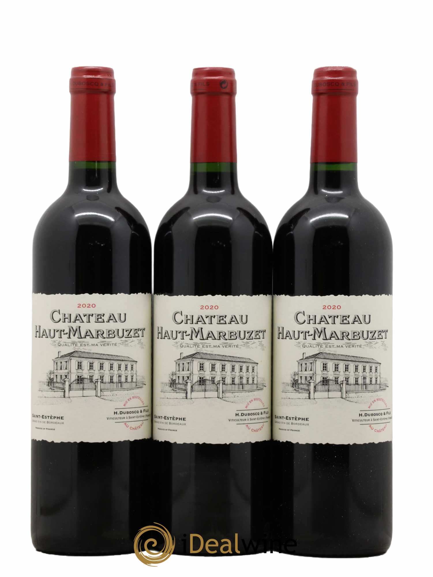 Château Haut Marbuzet 2020 - Lot de 6 bouteilles - 1