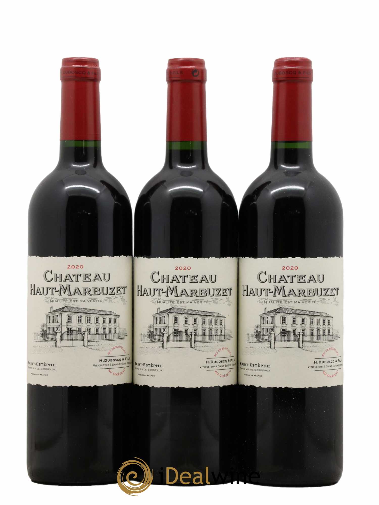 Château Haut Marbuzet 2020 - Lot de 6 bouteilles - 2