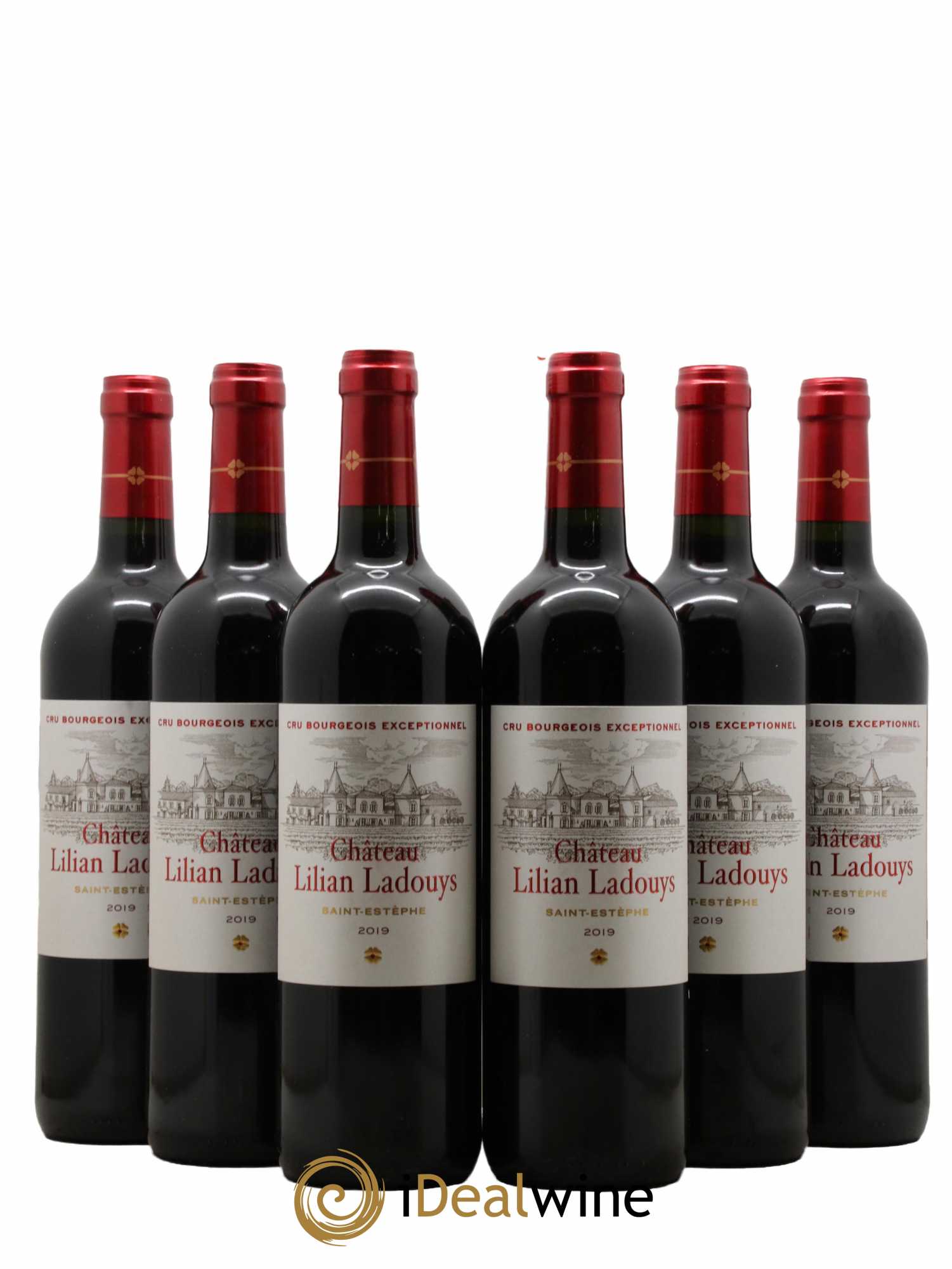 Château Lilian Ladouys Cru Bourgeois 2019 - Lot de 6 bouteilles - 0