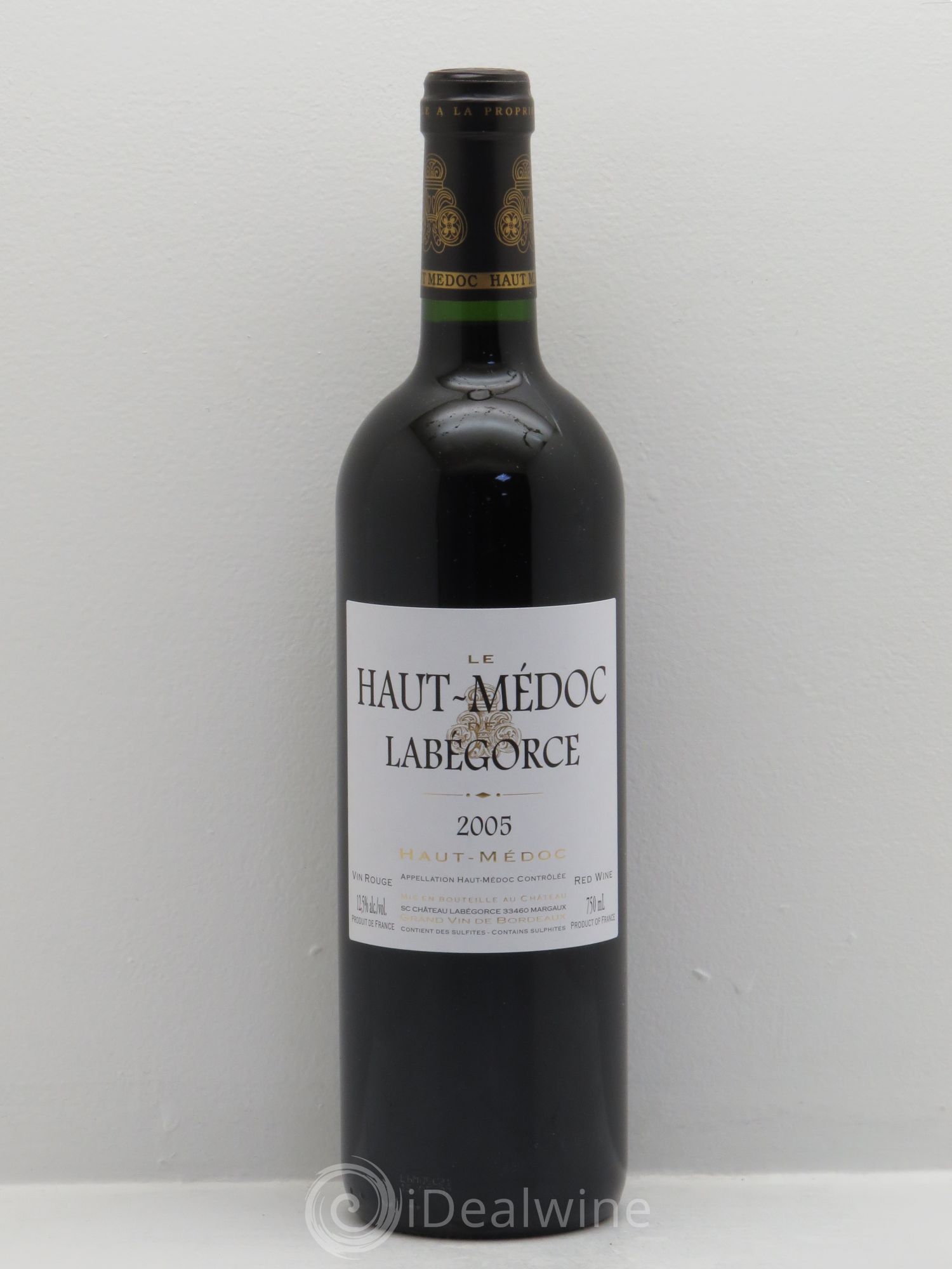 Haut Médoc Le Haut médoc de Labegorce 2005 - Posten von 1 Flasche - 0