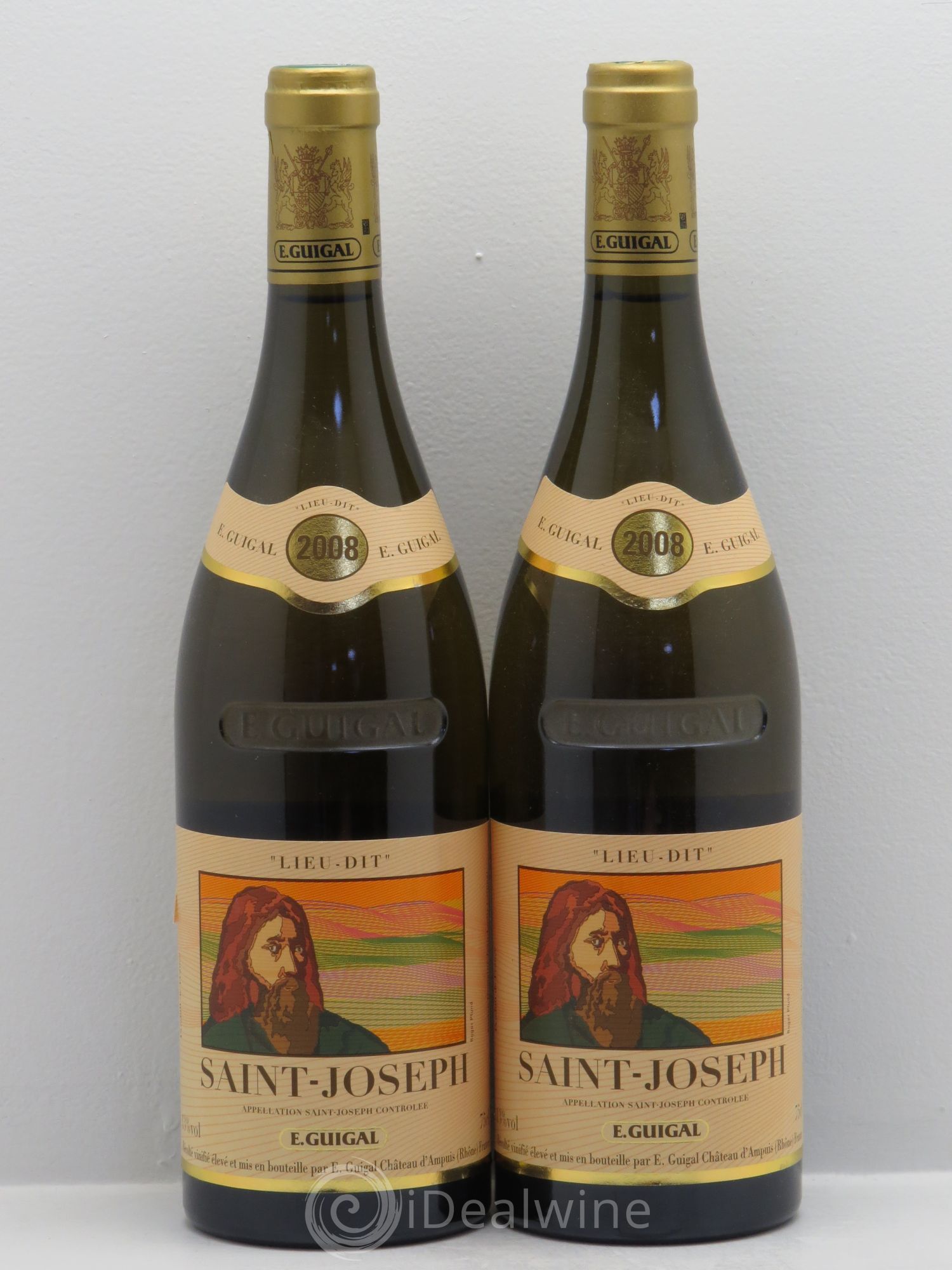 Saint-Joseph Lieu-dit Saint-Joseph Guigal 2008 - Lot de 2 bouteilles - 0