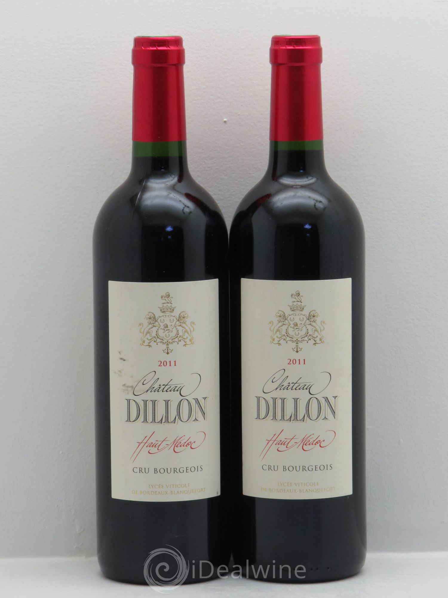 Château Dillon Cru Bourgeois 2011 - Lot de 2 bouteilles - 0
