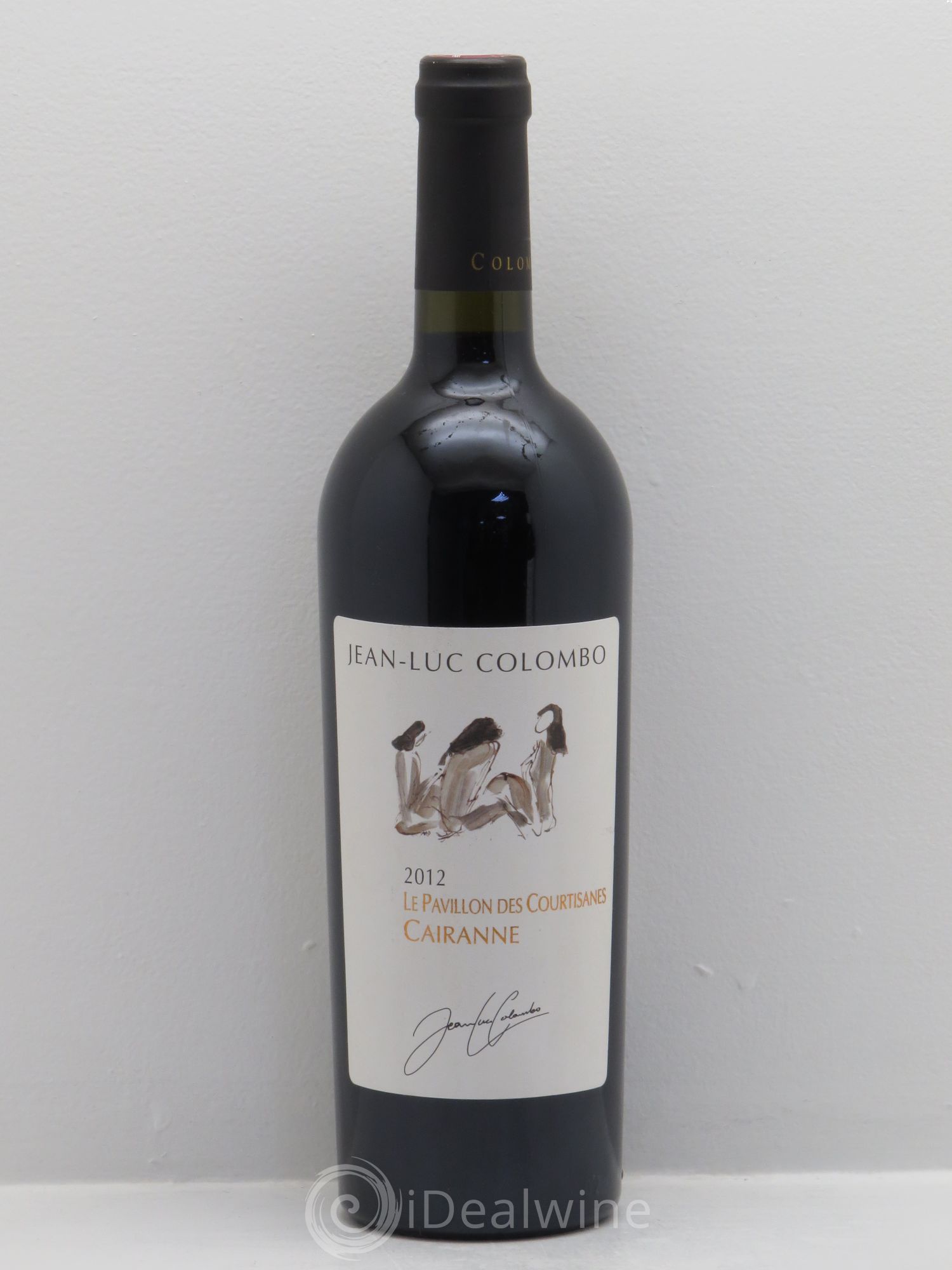 Côtes-du-Rhône-Villages Cairanne Le pavillon des courtisanes Jean Luc Colombo 2012 - Posten von 1 Flasche - 0