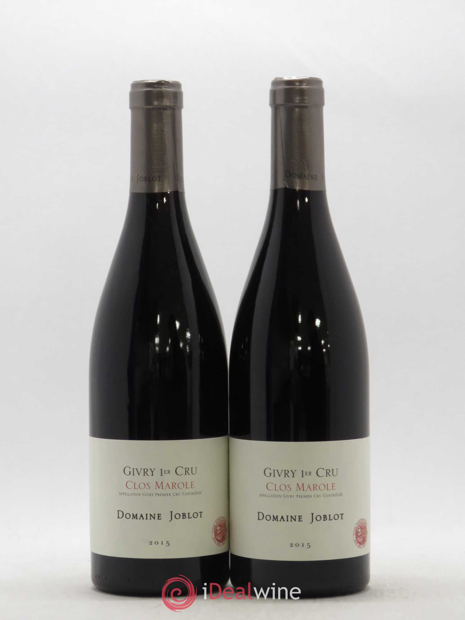 Givry 1er Cru Clos Marole Joblot (Domaine) 2015 - Lot de 2 bouteilles - 0