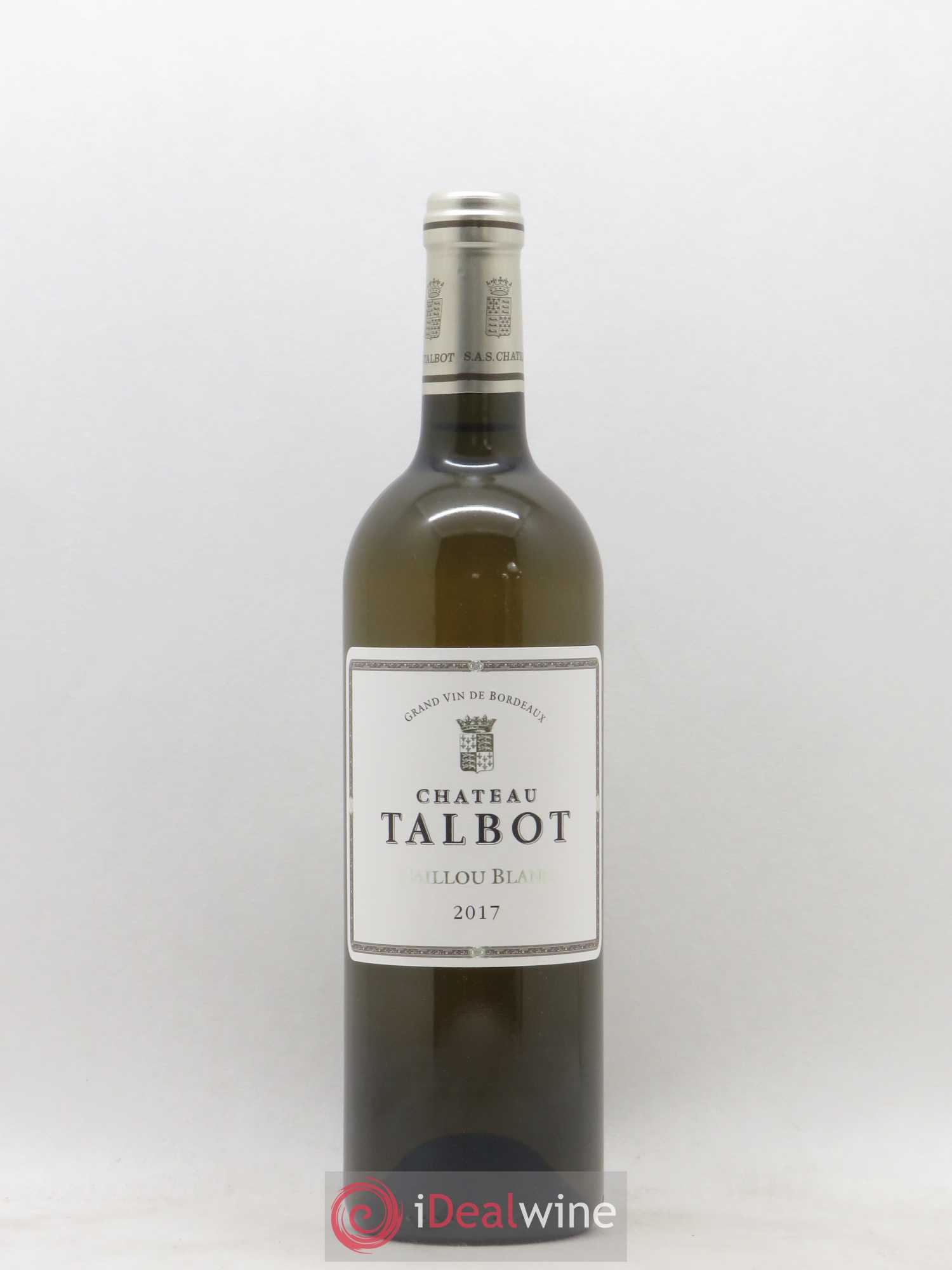 Château Talbot Caillou Blanc 2017 - Lot de 1 bouteille - 0