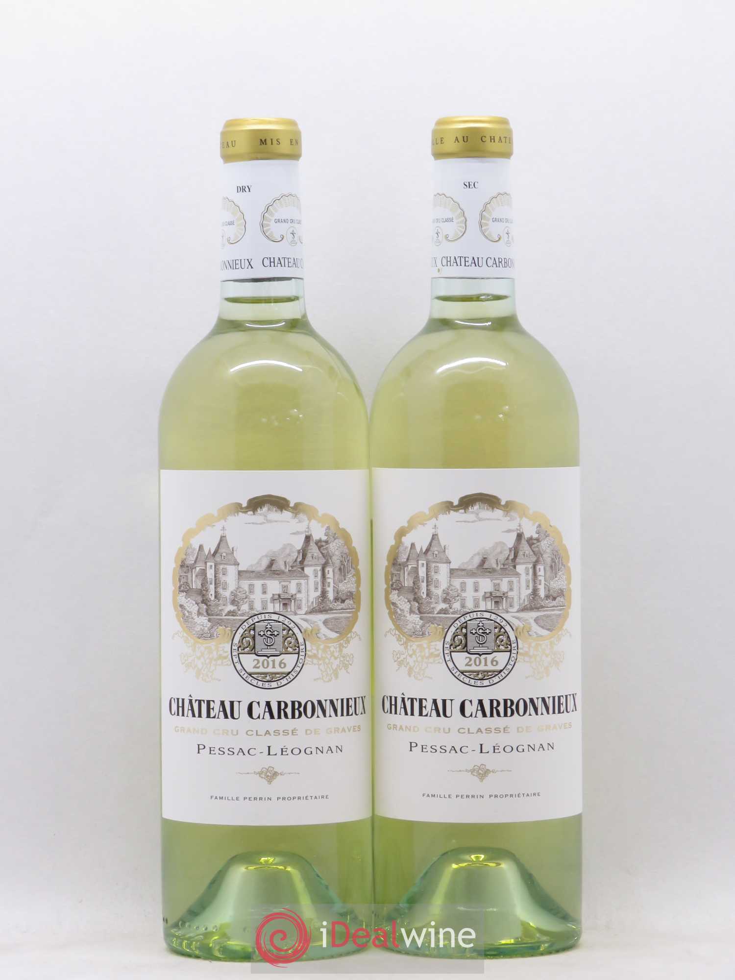 Château Carbonnieux Cru Classé de Graves 2016 - Lot de 2 bouteilles - 0