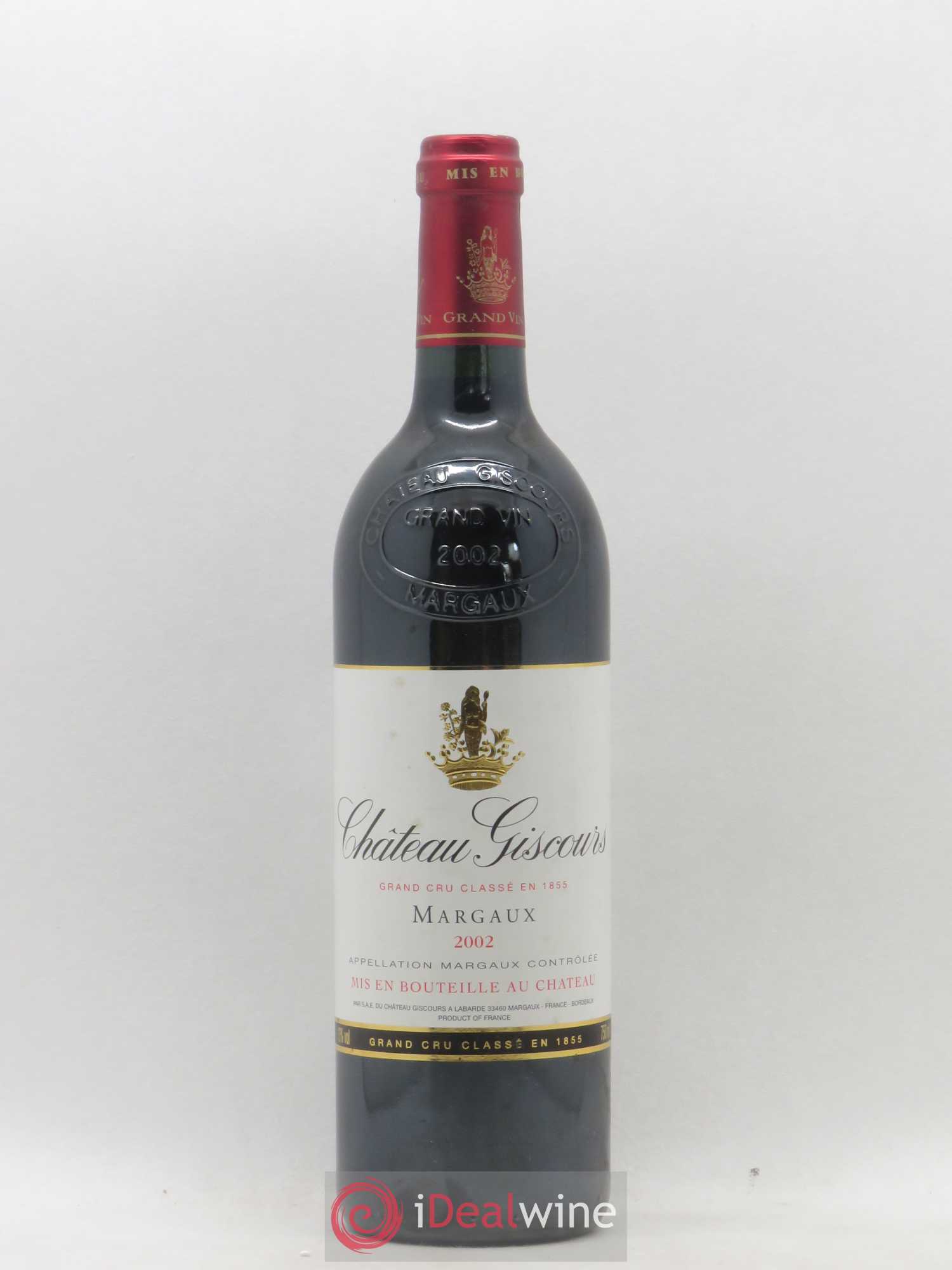 Château Giscours 3ème Grand Cru Classé 2002 - Lot de 1 bouteille - 0