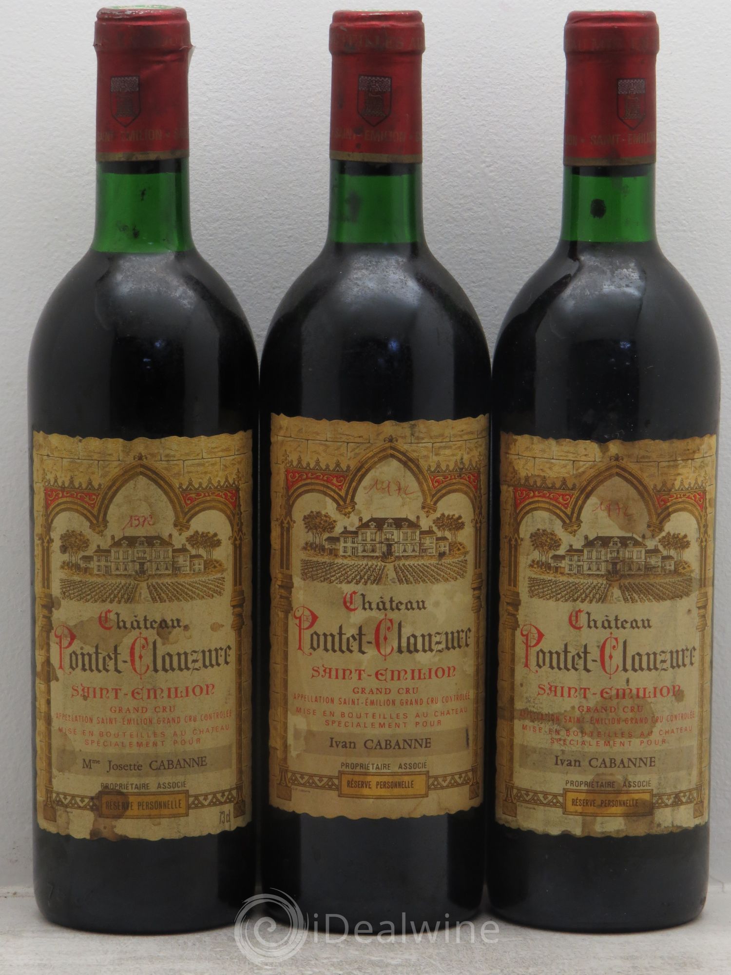 Château Pontet Clauzure (sans prix de réserve) - Lot de 3 bouteilles - 0
